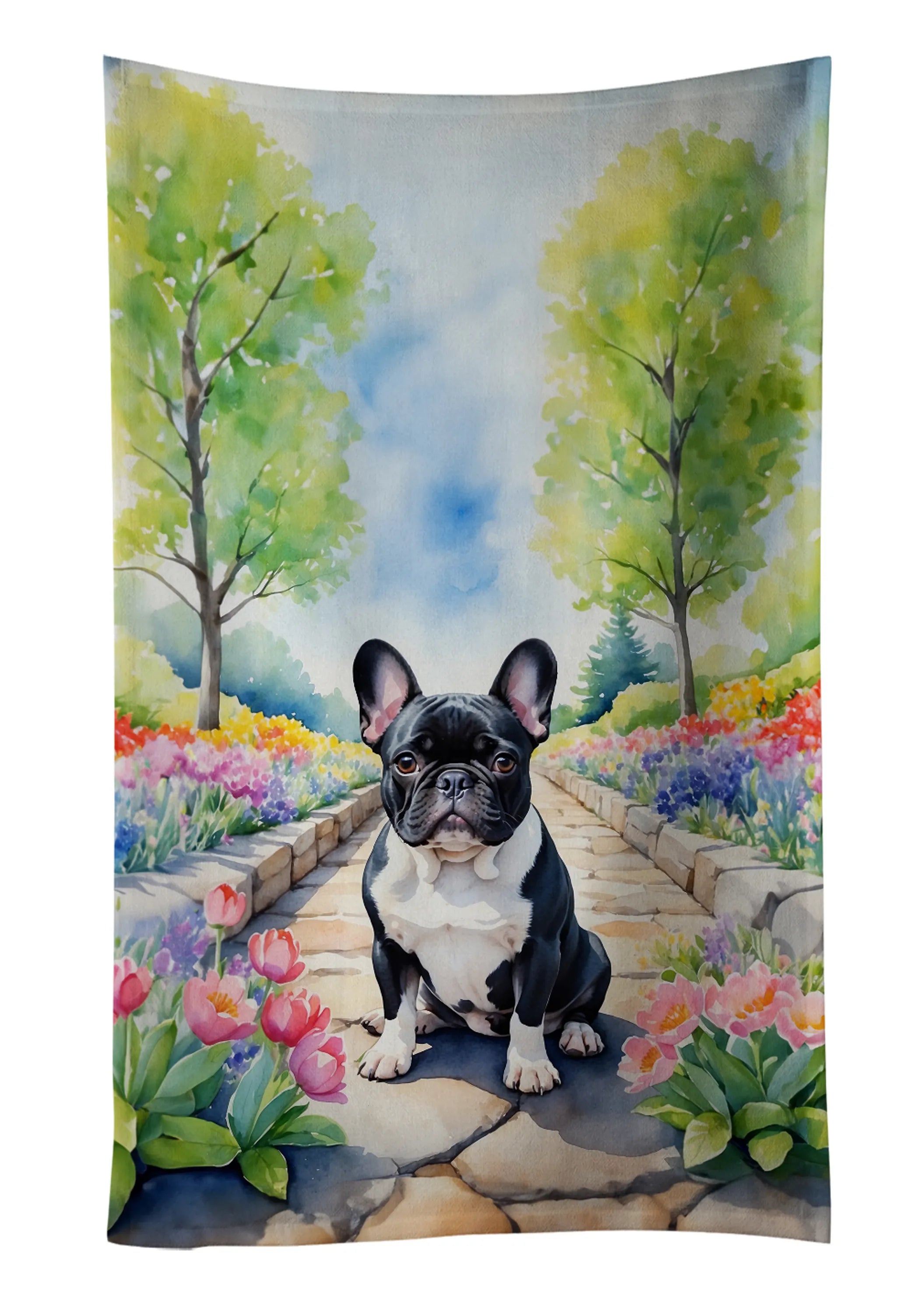 Spring Path Kitchen Towel - Size: 25HX15W | Pack Of: 1 | Collection name: Spring path