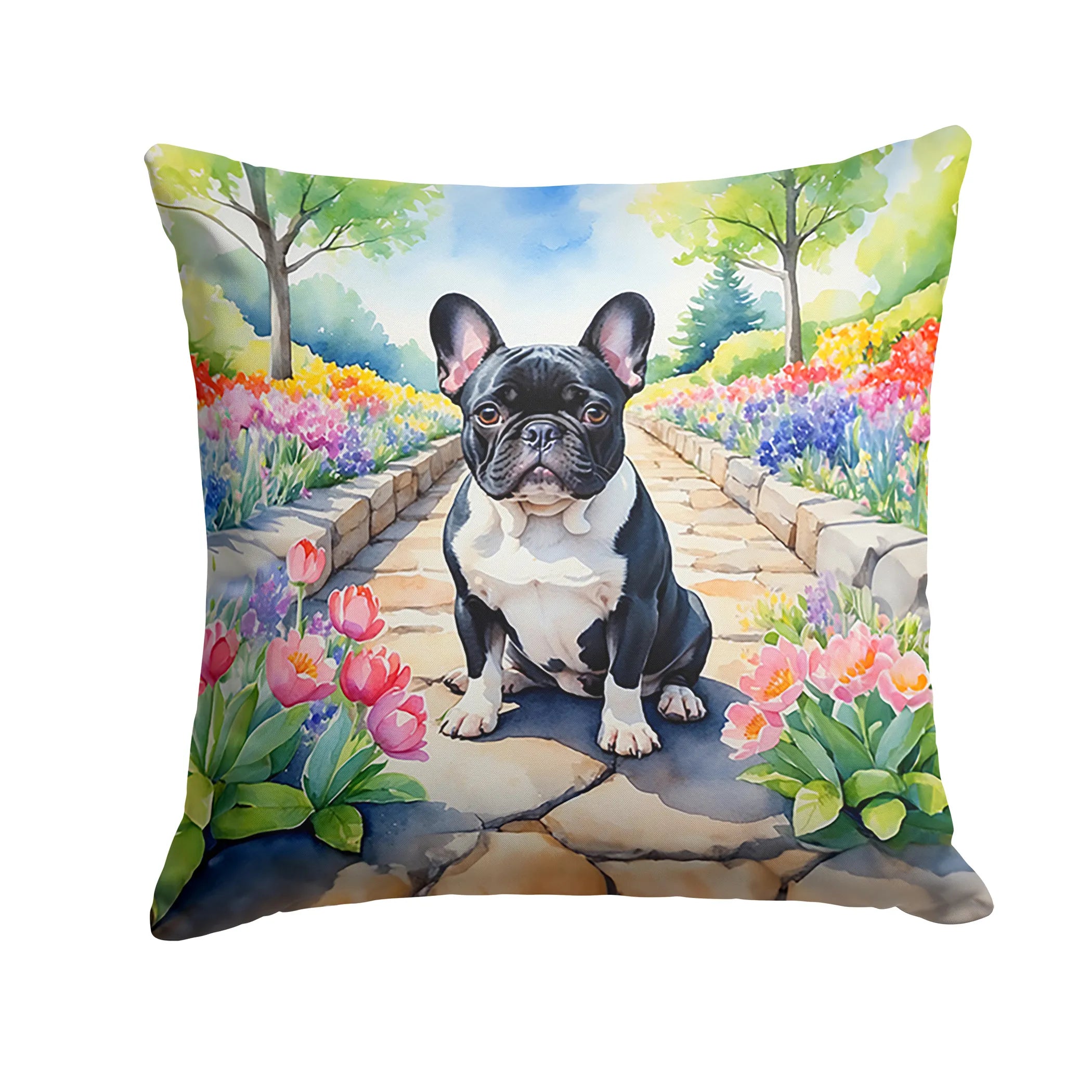 Spring Path Throw Pillow - Size: 14HX14W | Pack Of: 1 | Collection name: Spring path