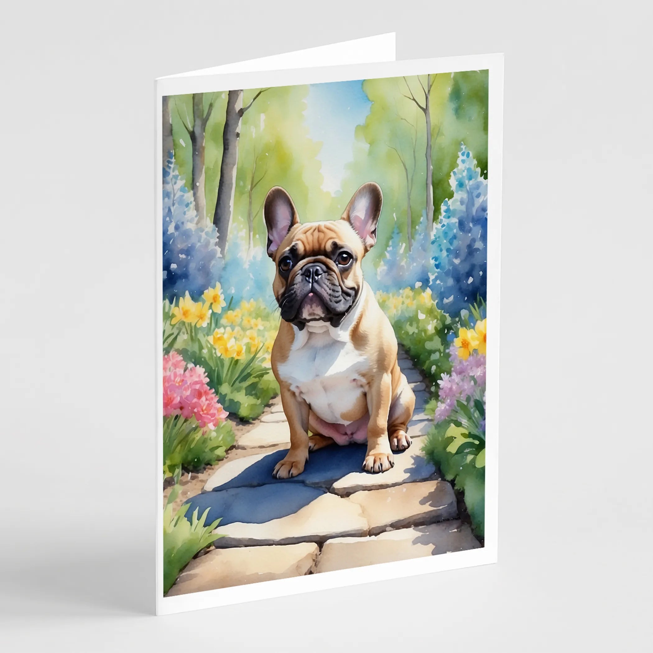 Spring Path Greeting Cards  - Size: 5X7 | Pack Of: 8 | Collection name: Spring path
