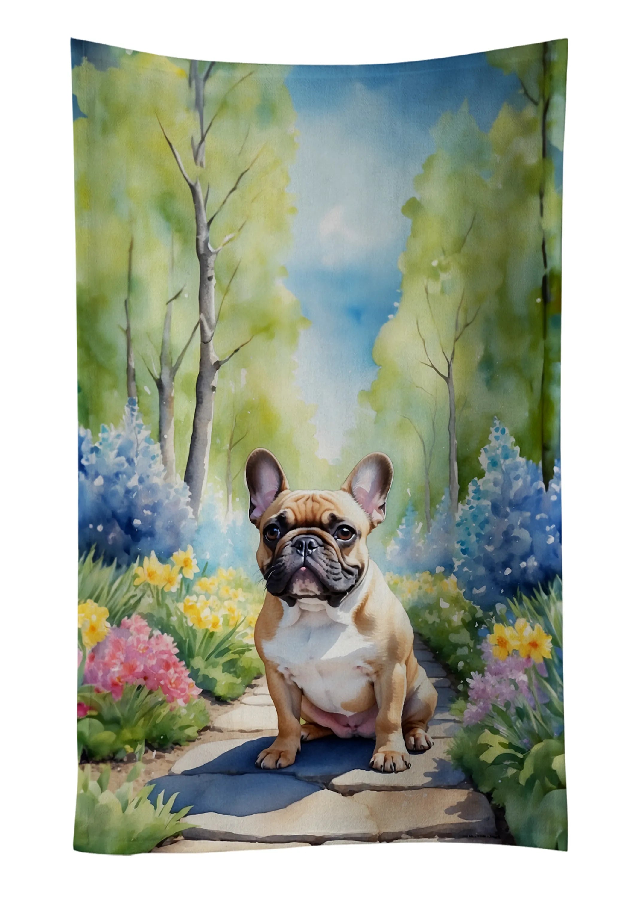 Spring Path Kitchen Towel - Size: 25HX15W | Pack Of: 1 | Collection name: Spring path