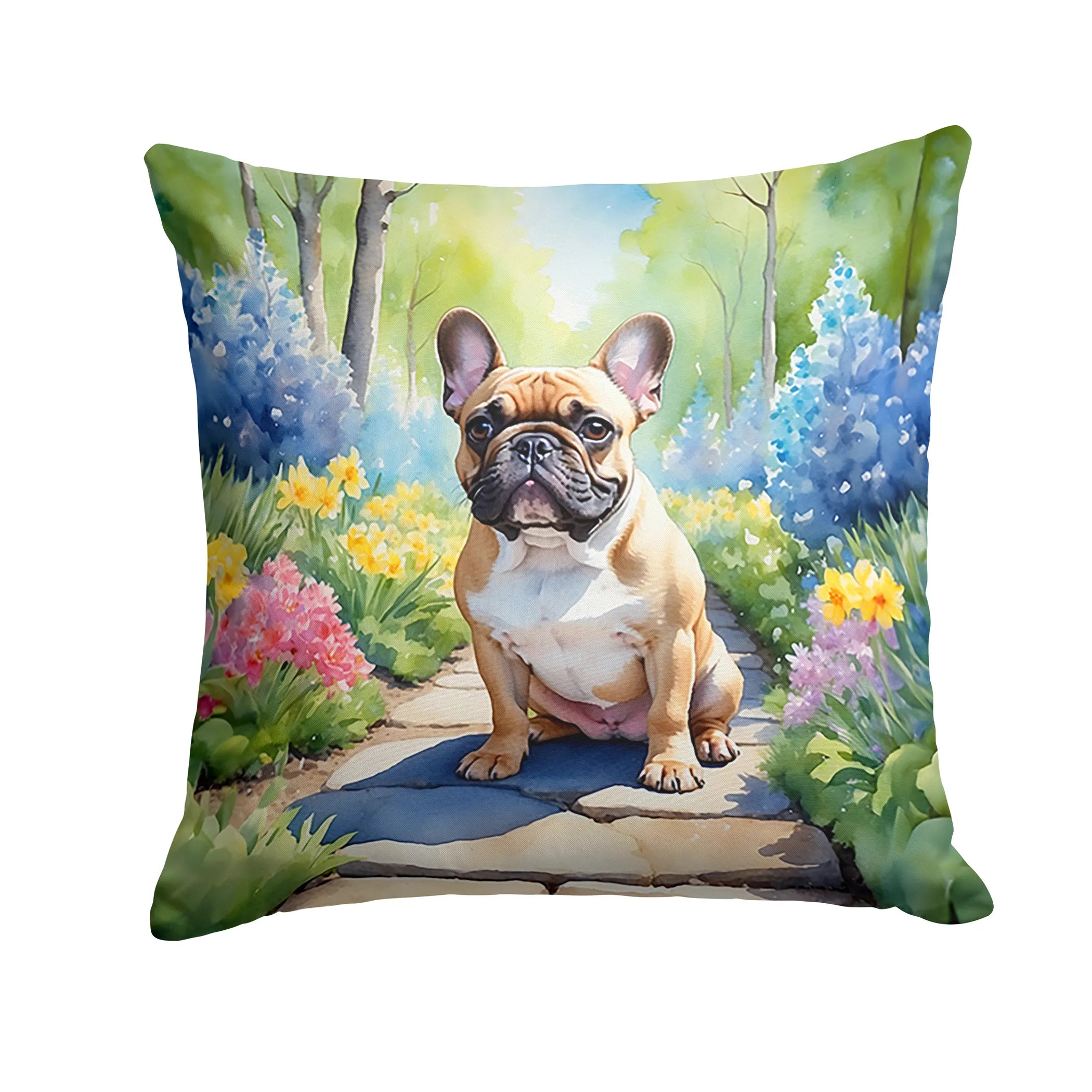 Spring Path Throw Pillow - Size: 14HX14W | Pack Of: 1 | Collection name: Spring path