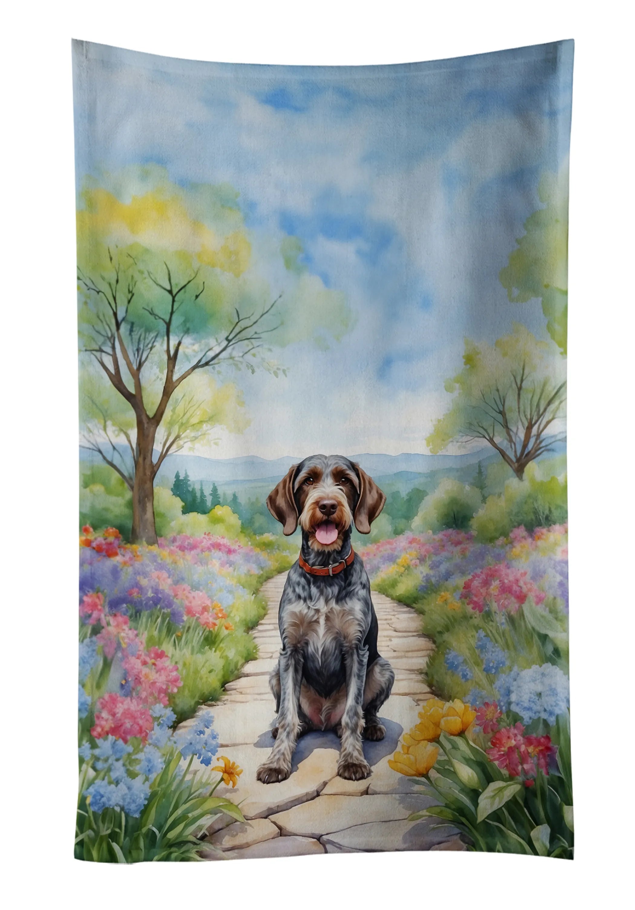 Spring Path Kitchen Towel - Size: 25HX15W | Pack Of: 1 | Collection name: Spring path