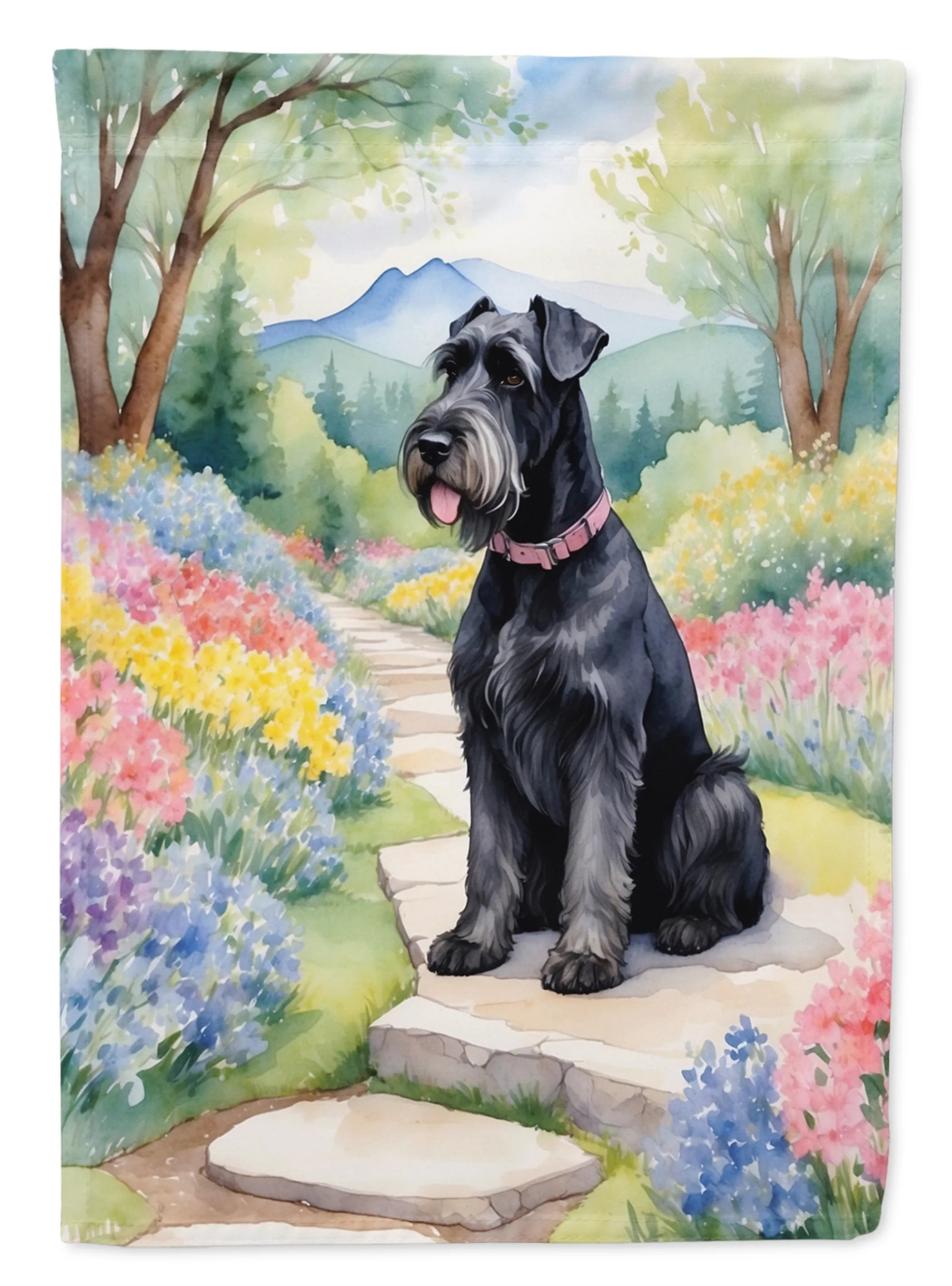 Spring Path Decorative Flag - Size: GARDEN SIZE | Pack Of: 1 | Collection name: Spring path