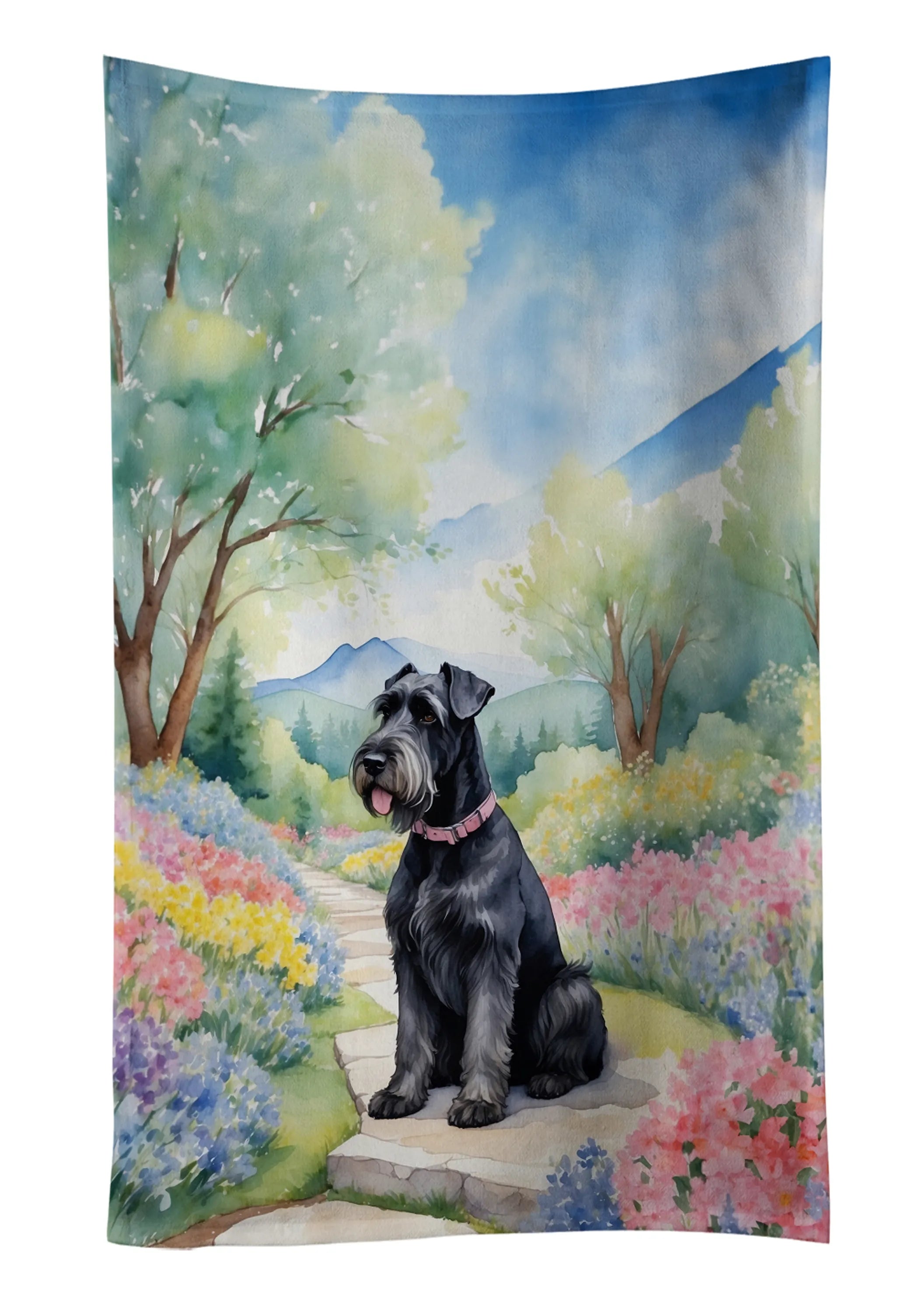 Spring Path Kitchen Towel - Size: 25HX15W | Pack Of: 1 | Collection name: Spring path