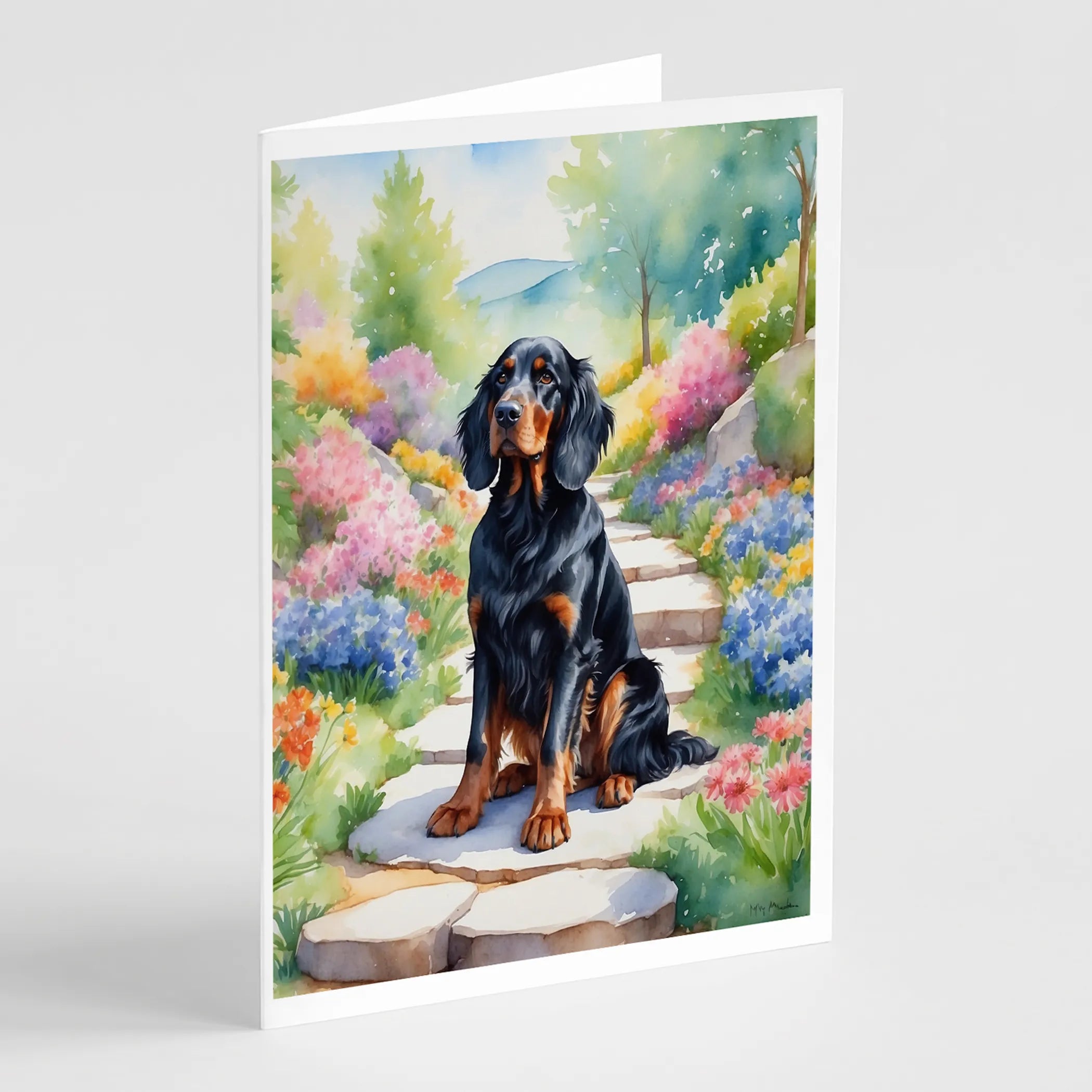 Spring Path Greeting Cards  - Size: 5X7 | Pack Of: 8 | Collection name: Spring path