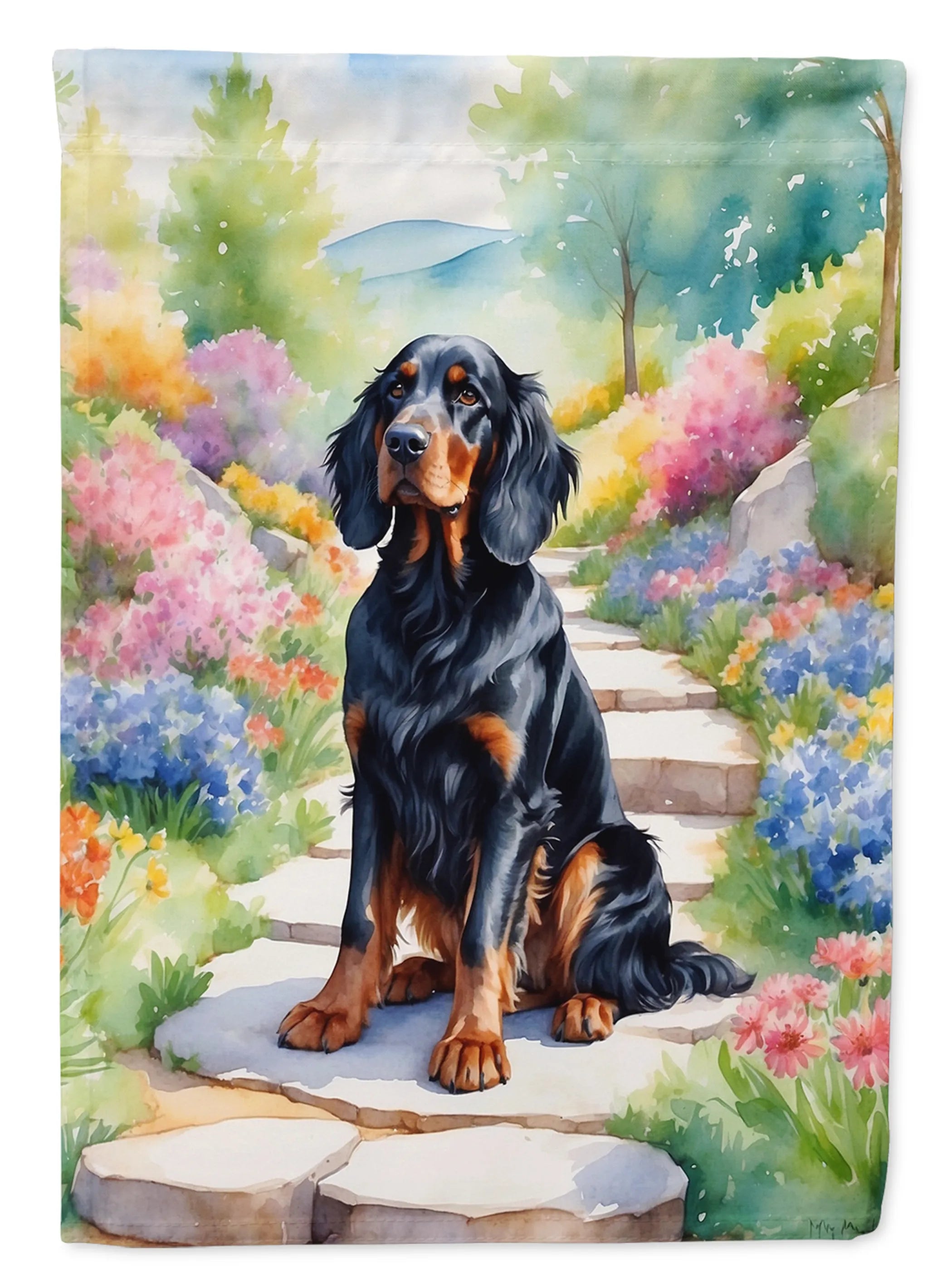 Spring Path Decorative Flag - Size: GARDEN SIZE | Pack Of: 1 | Collection name: Spring path