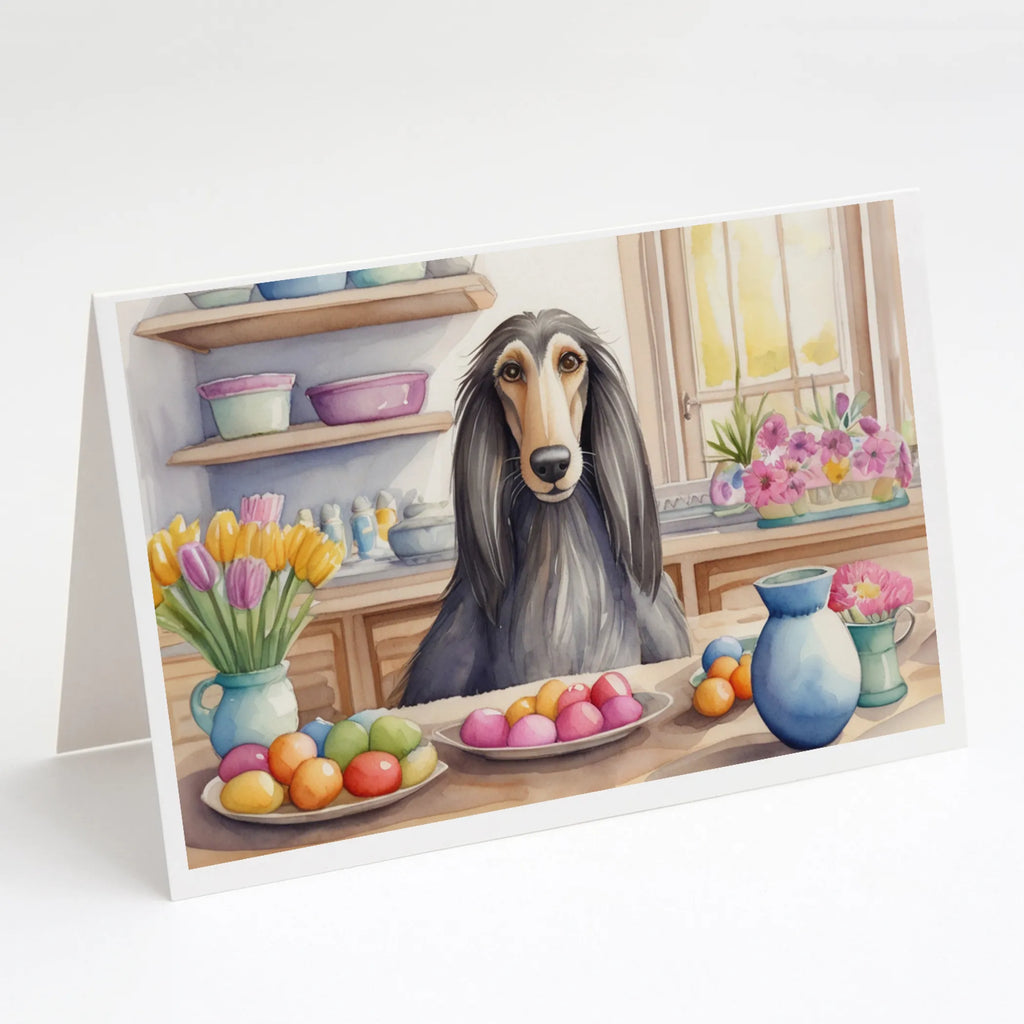 Decorating Easter Greeting Cards  - Size: 5X7 | Pack Of: 8 | Collection name: Decorating easter