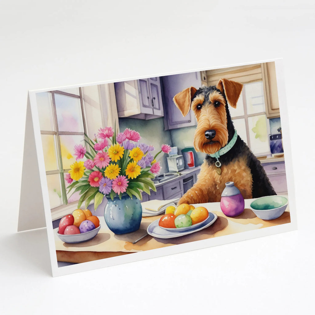 Decorating Easter Greeting Cards  - Size: 5X7 | Pack Of: 8 | Collection name: Decorating easter