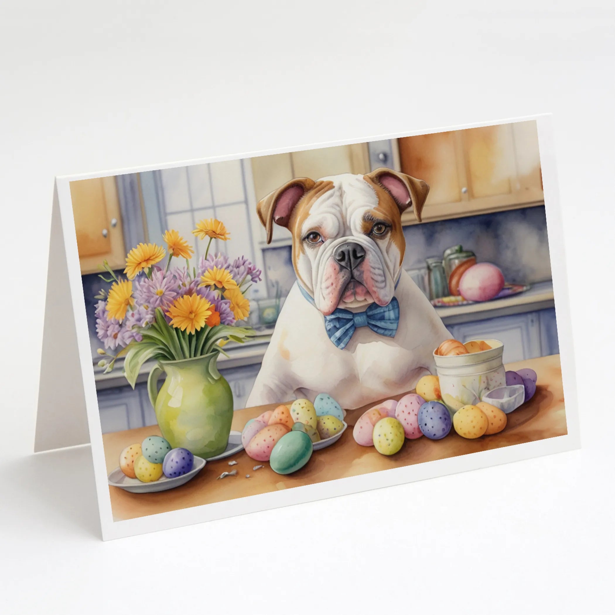 Decorating Easter Greeting Cards  - Size: 5X7 | Pack Of: 8 | Collection name: Decorating easter