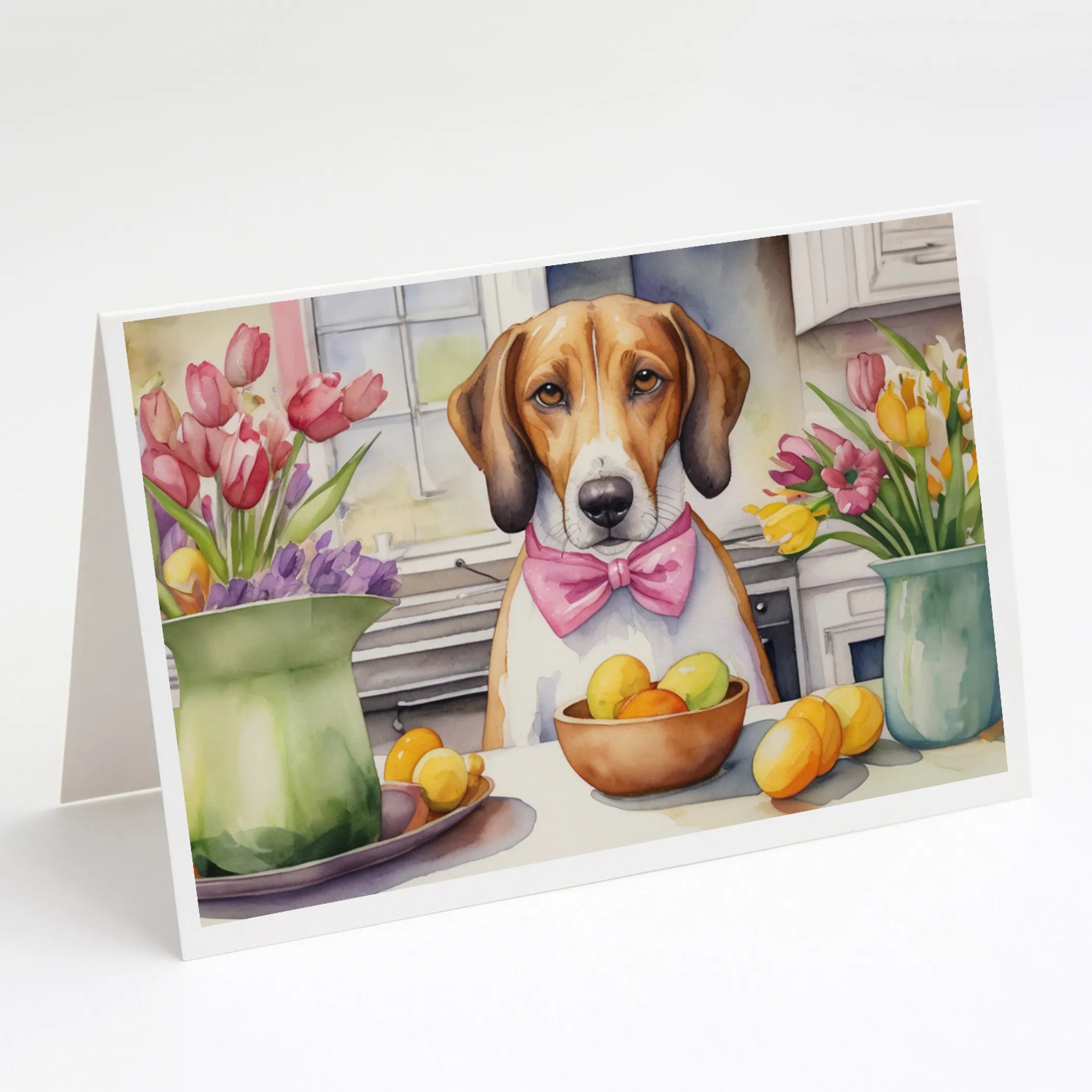 Decorating Easter Greeting Cards  - Size: 5X7 | Pack Of: 8 | Collection name: Decorating easter