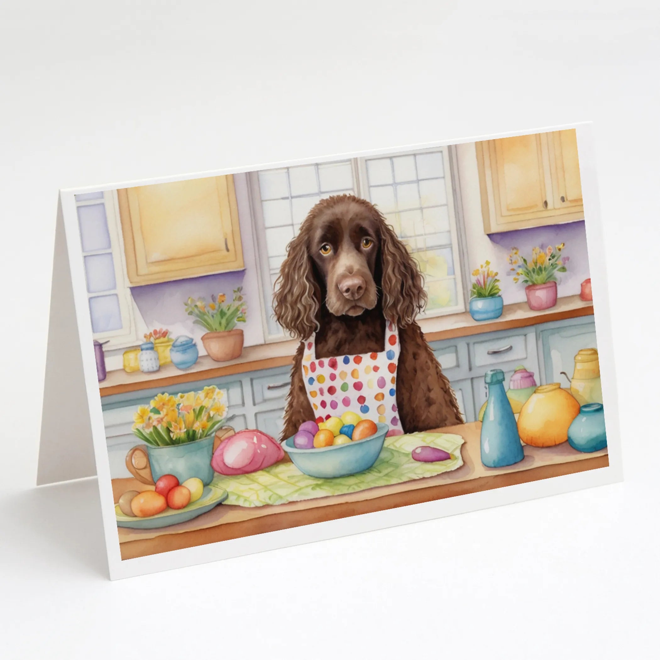 Decorating Easter Greeting Cards  - Size: 5X7 | Pack Of: 8 | Collection name: Decorating easter