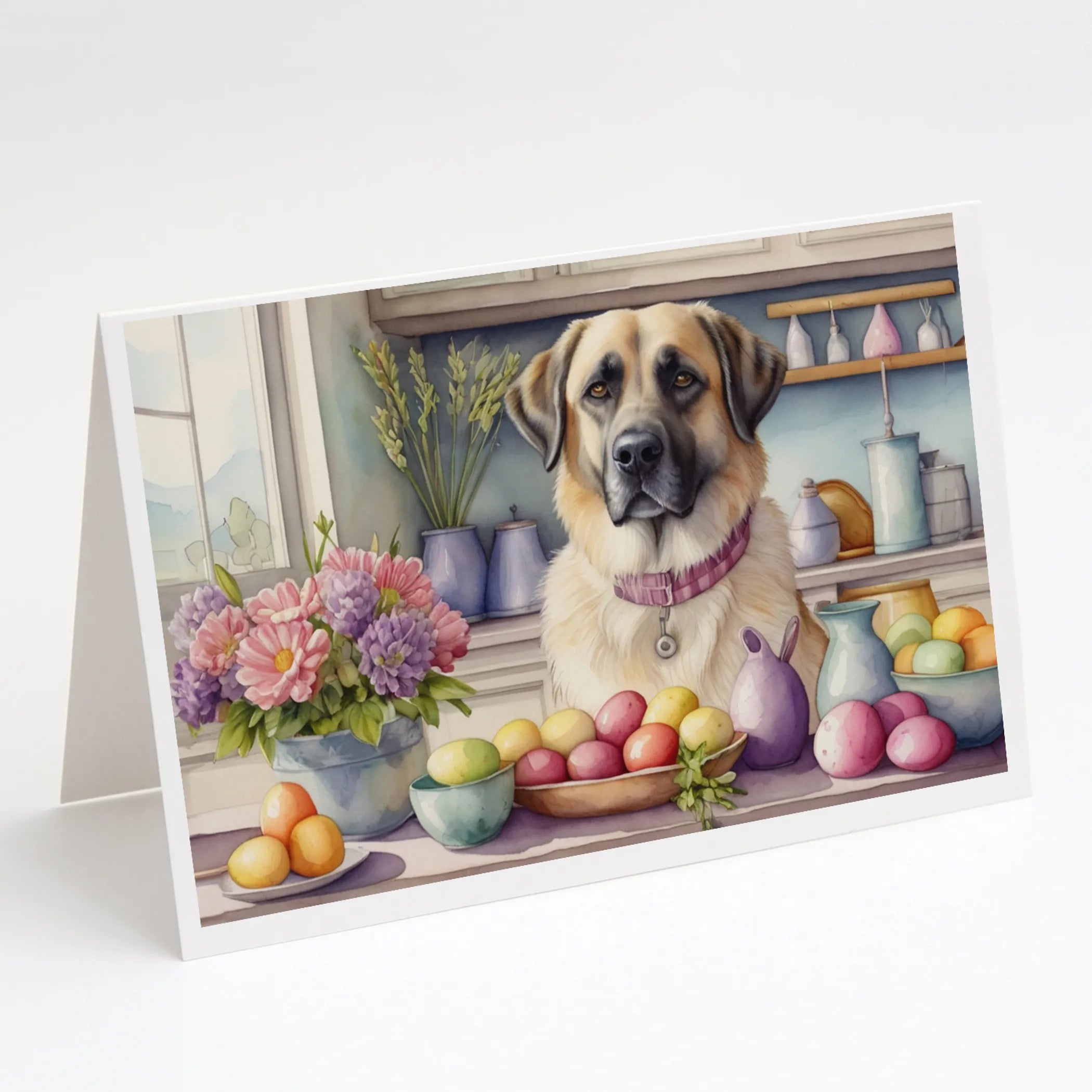Decorating Easter Greeting Cards  - Size: 5X7 | Pack Of: 8 | Collection name: Decorating easter