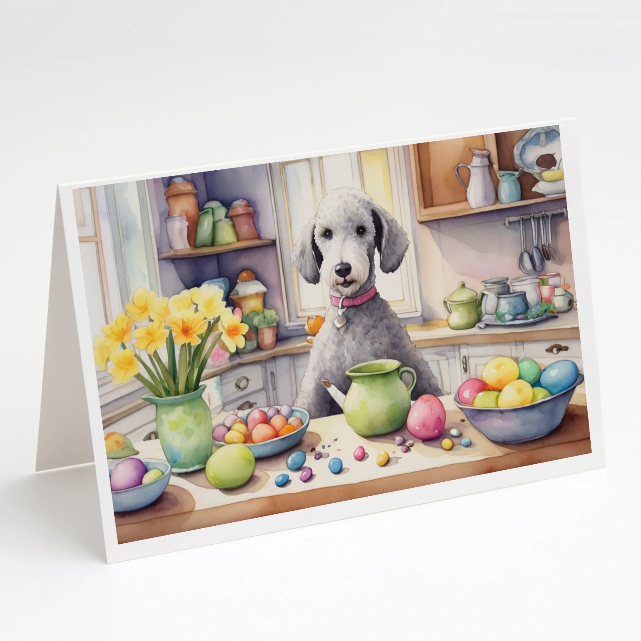 Decorating Easter Greeting Cards  - Size: 5X7 | Pack Of: 8 | Collection name: Decorating easter