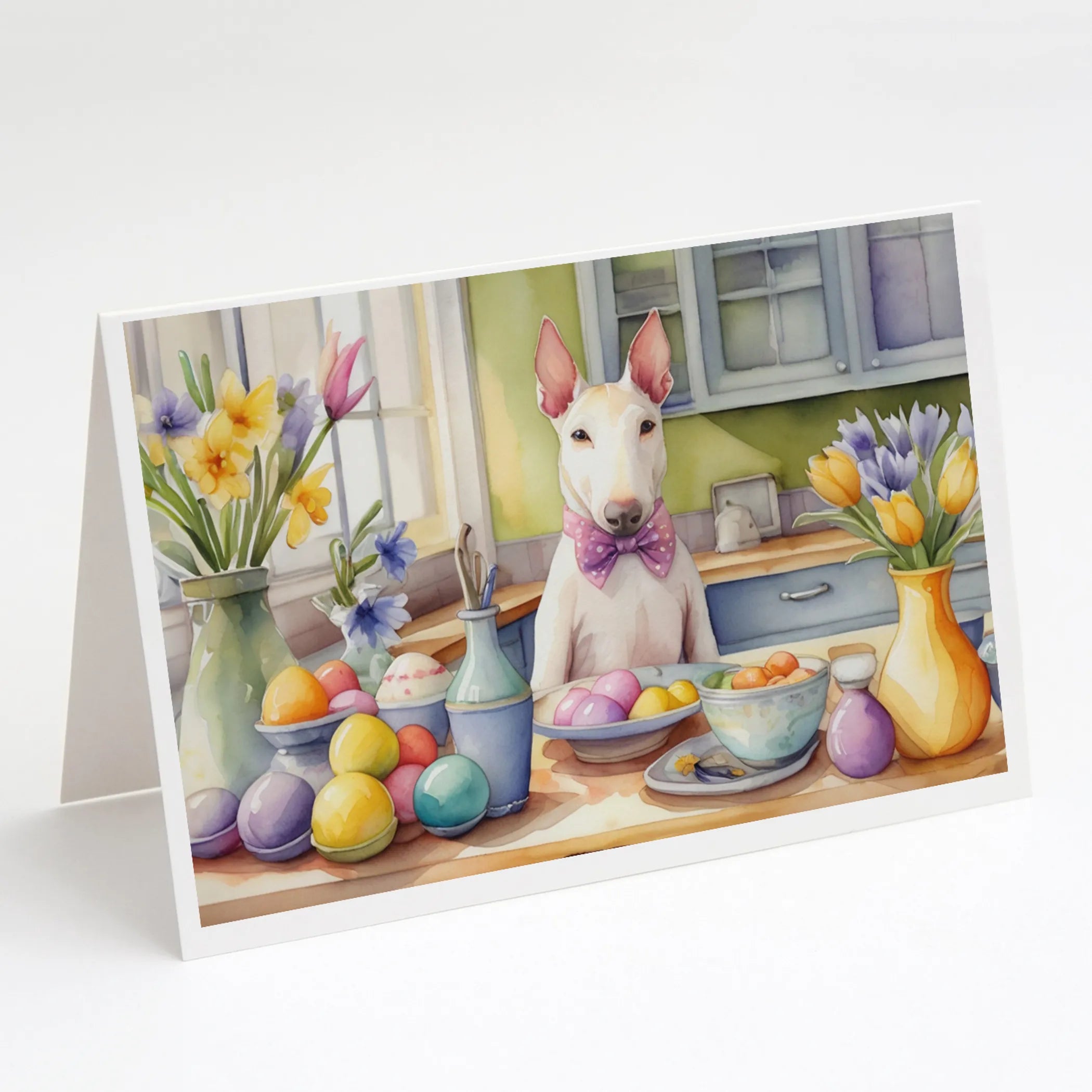 Decorating Easter Greeting Cards  - Size: 5X7 | Pack Of: 8 | Collection name: Decorating easter