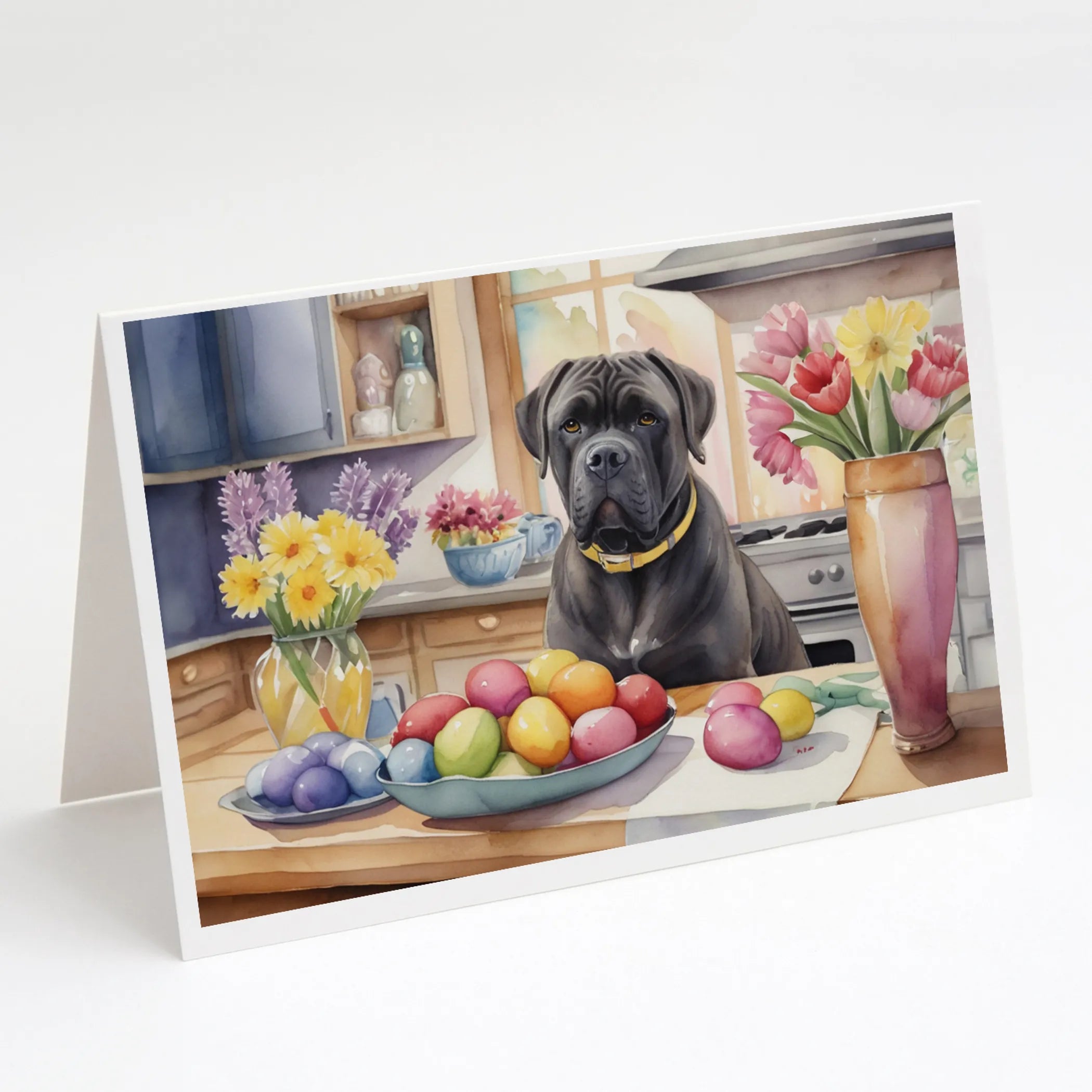 Decorating Easter Greeting Cards  - Size: 5X7 | Pack Of: 8 | Collection name: Decorating easter