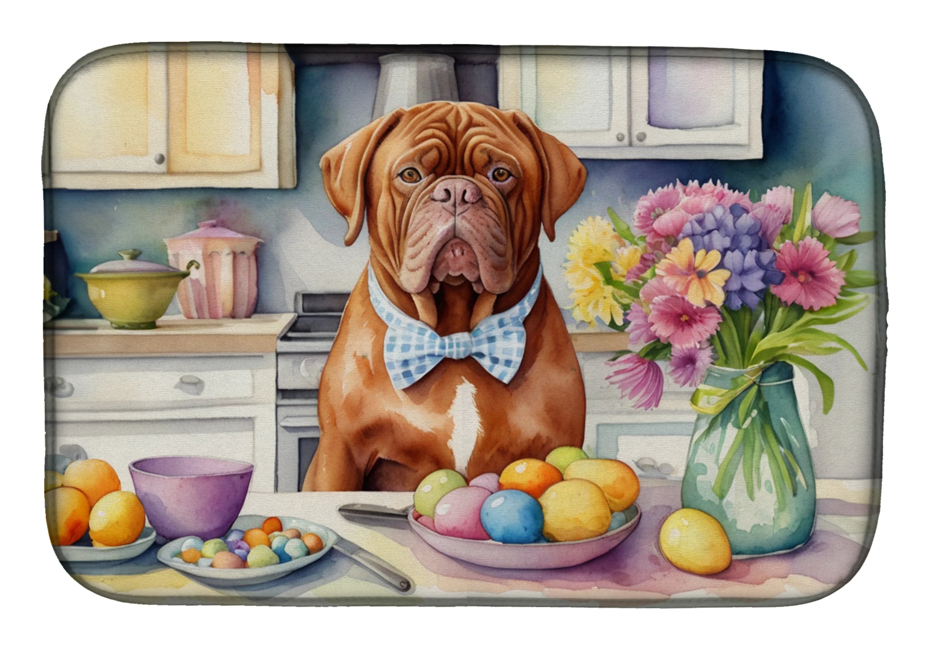 Decorating Easter Dish Drying Mat - Size: 14  X 21" | Pack Of: 1 | Collection name: Decorating easter