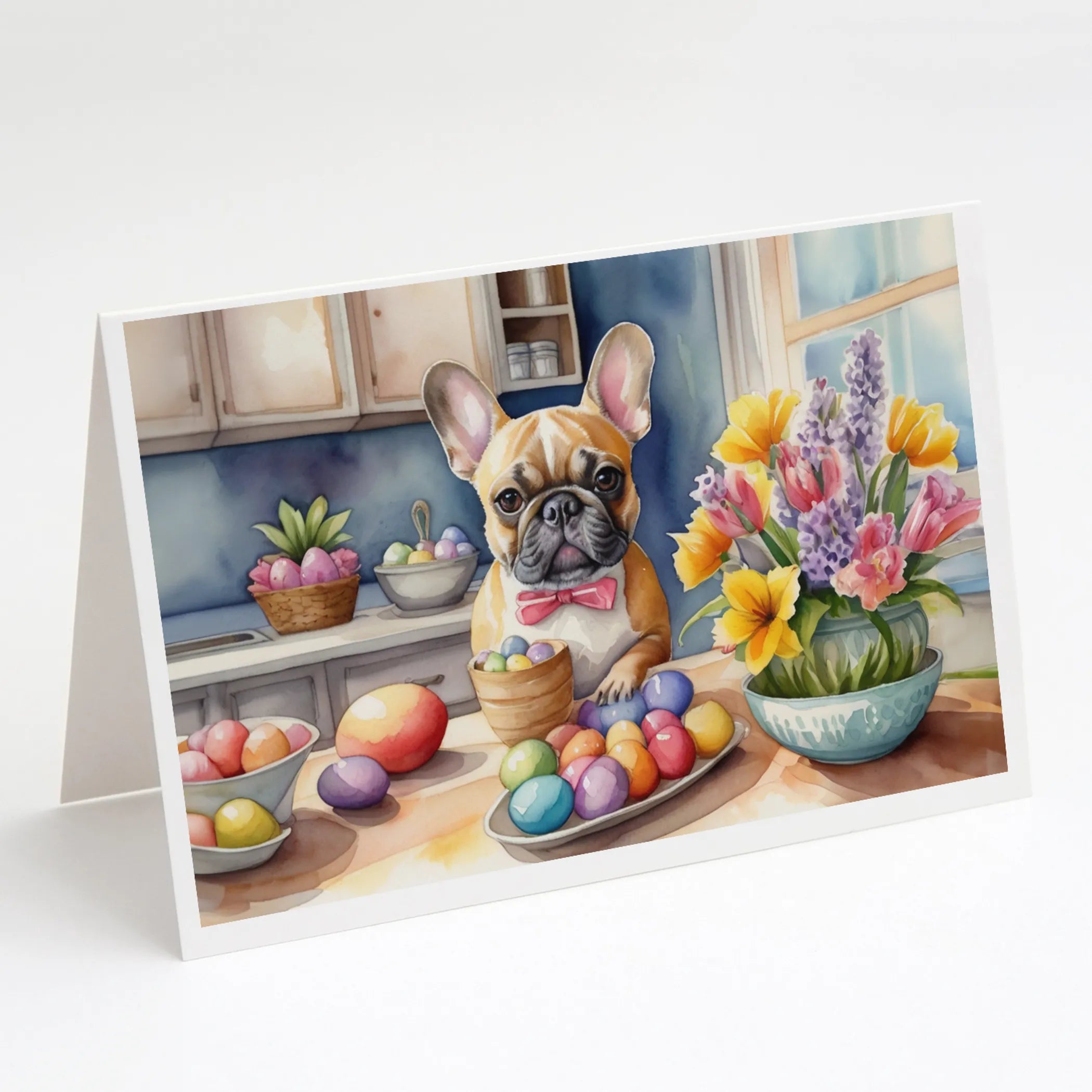Decorating Easter Greeting Cards  - Size: 5X7 | Pack Of: 8 | Collection name: Decorating easter