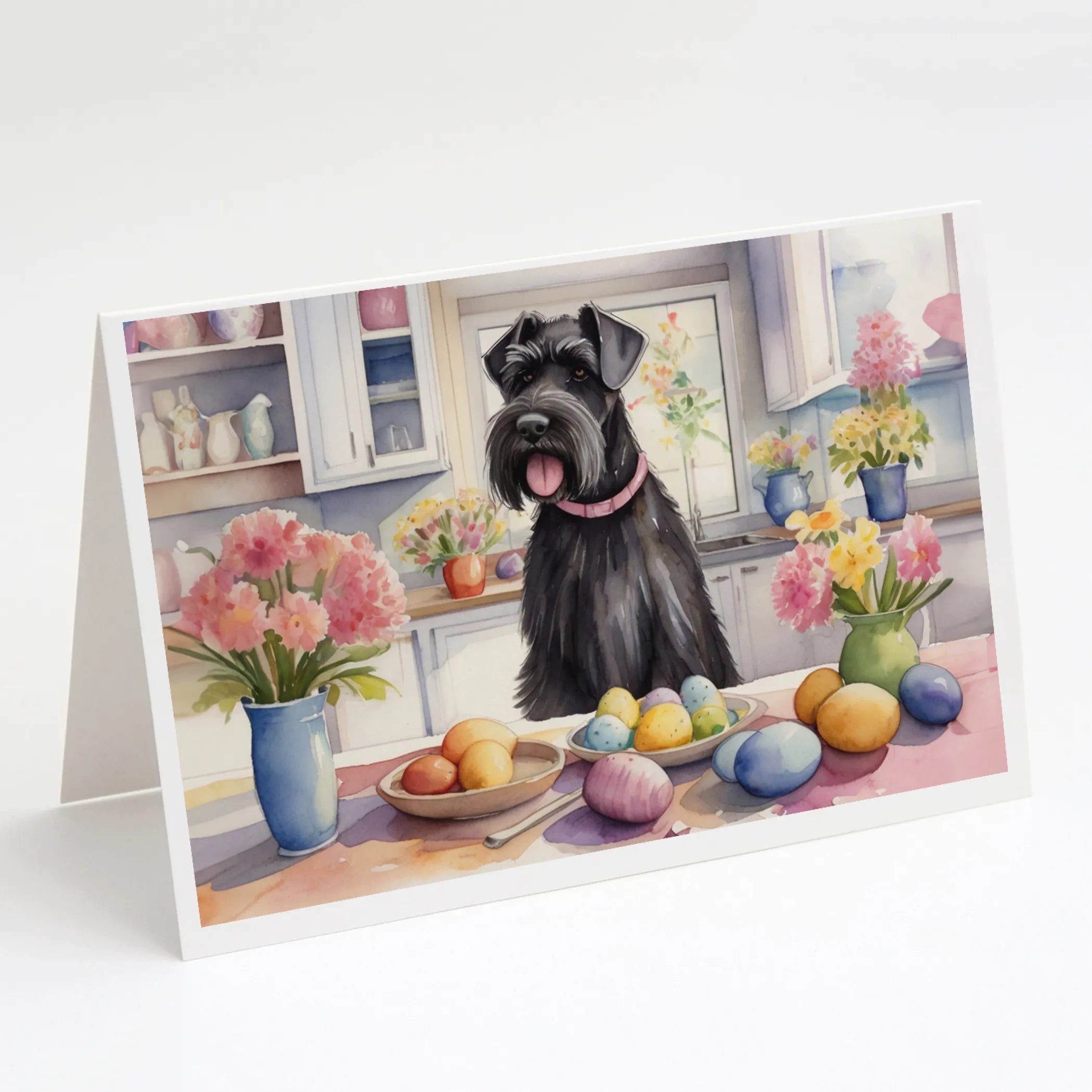 Decorating Easter Greeting Cards  - Size: 5X7 | Pack Of: 8 | Collection name: Decorating easter