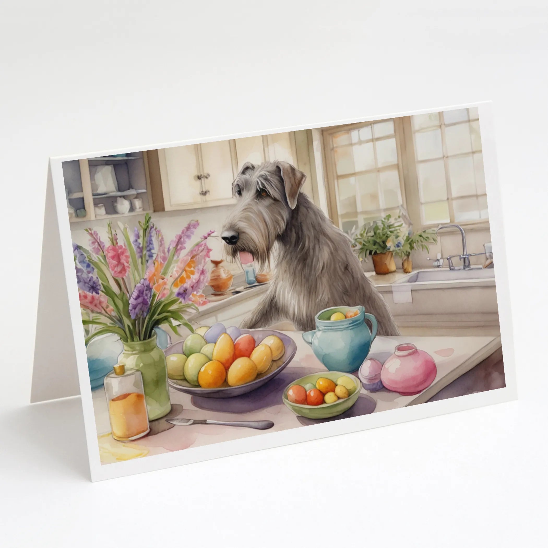 Decorating Easter Greeting Cards  - Size: 5X7 | Pack Of: 8 | Collection name: Decorating easter