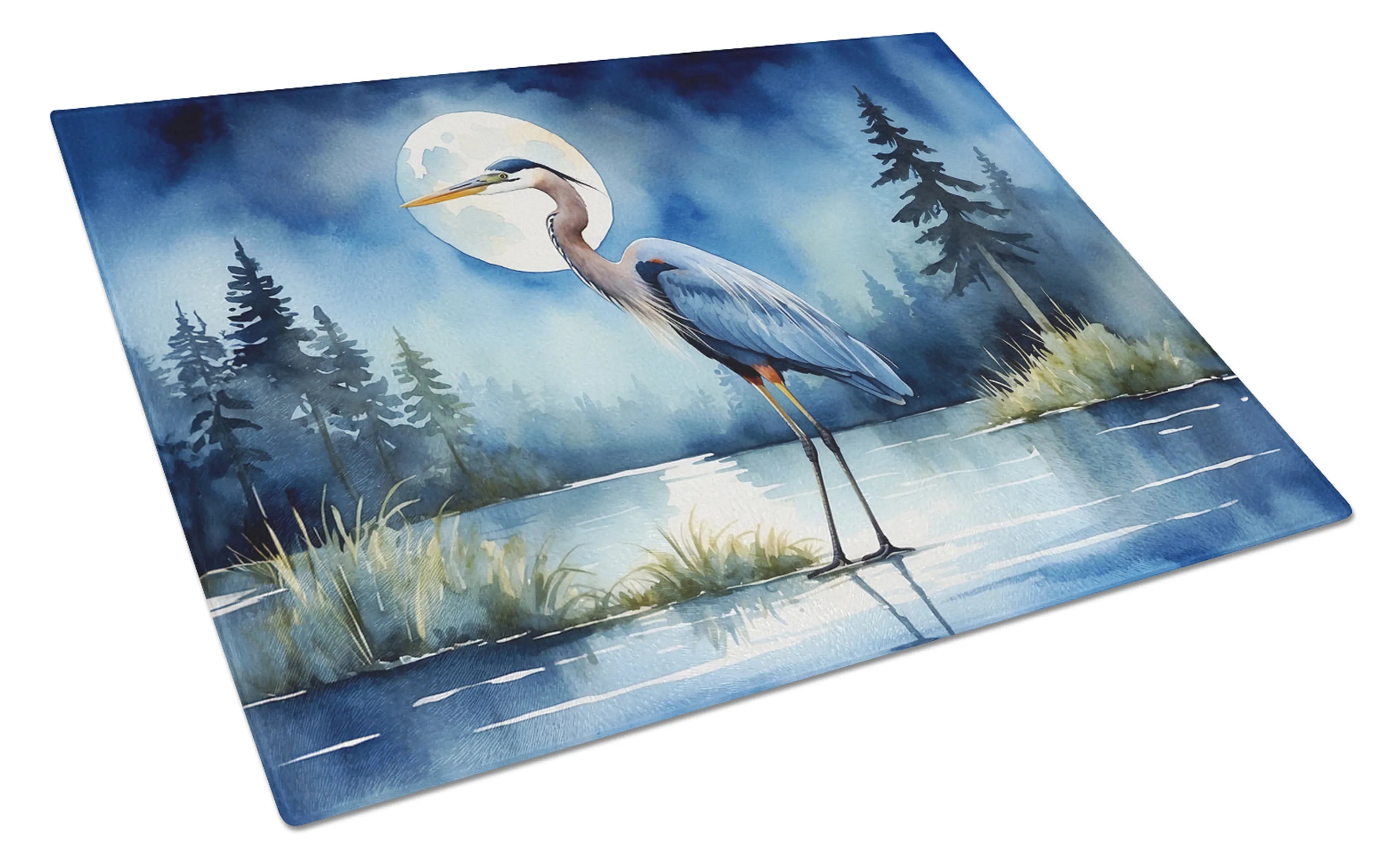 Birds, Birds, Birds Glass Cutting Board - Size: LARGE | Pack Of: 1 | Collection name: Birds, birds, birds
