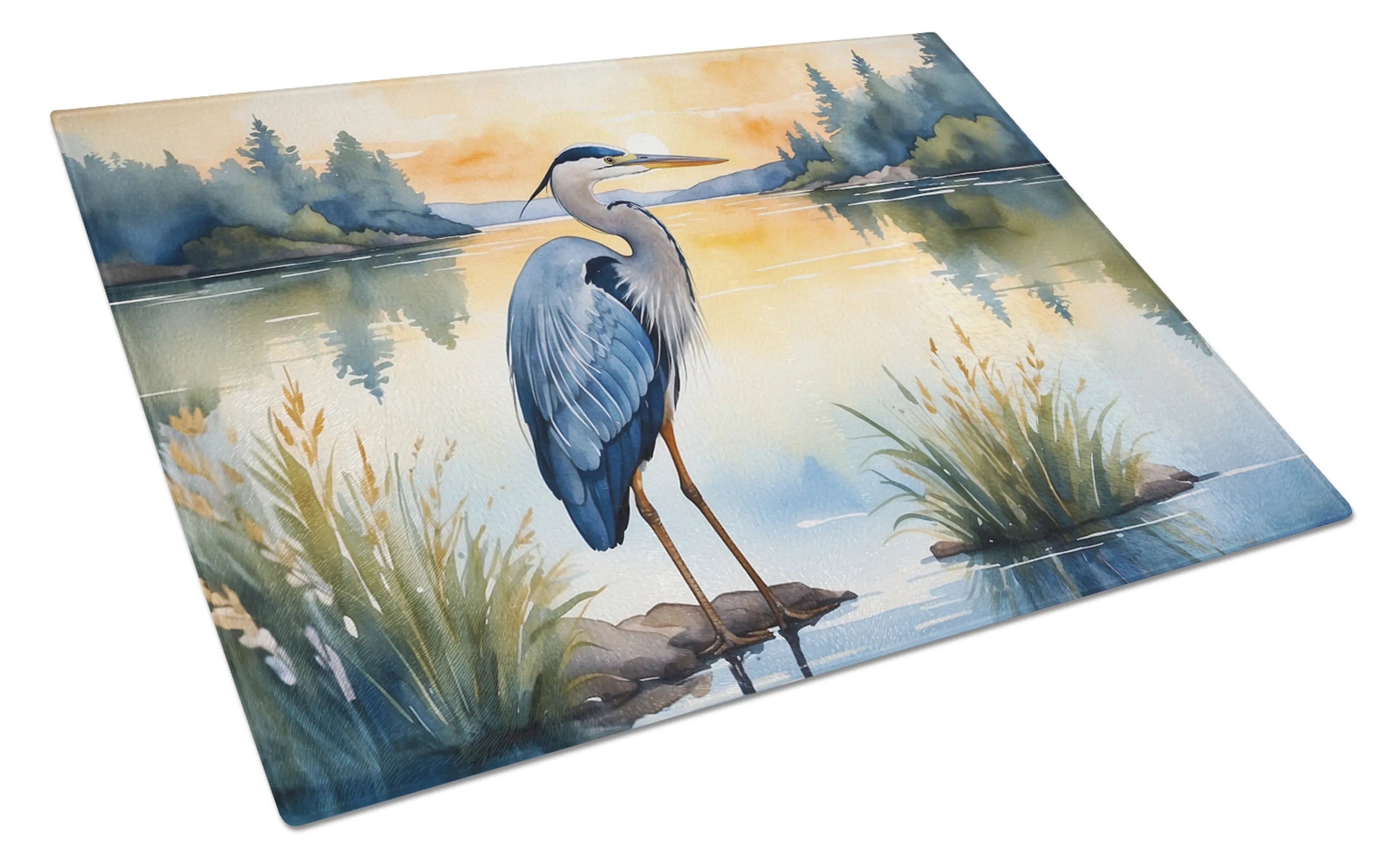 Birds, Birds, Birds Glass Cutting Board - Size: LARGE | Pack Of: 1 | Collection name: Birds, birds, birds