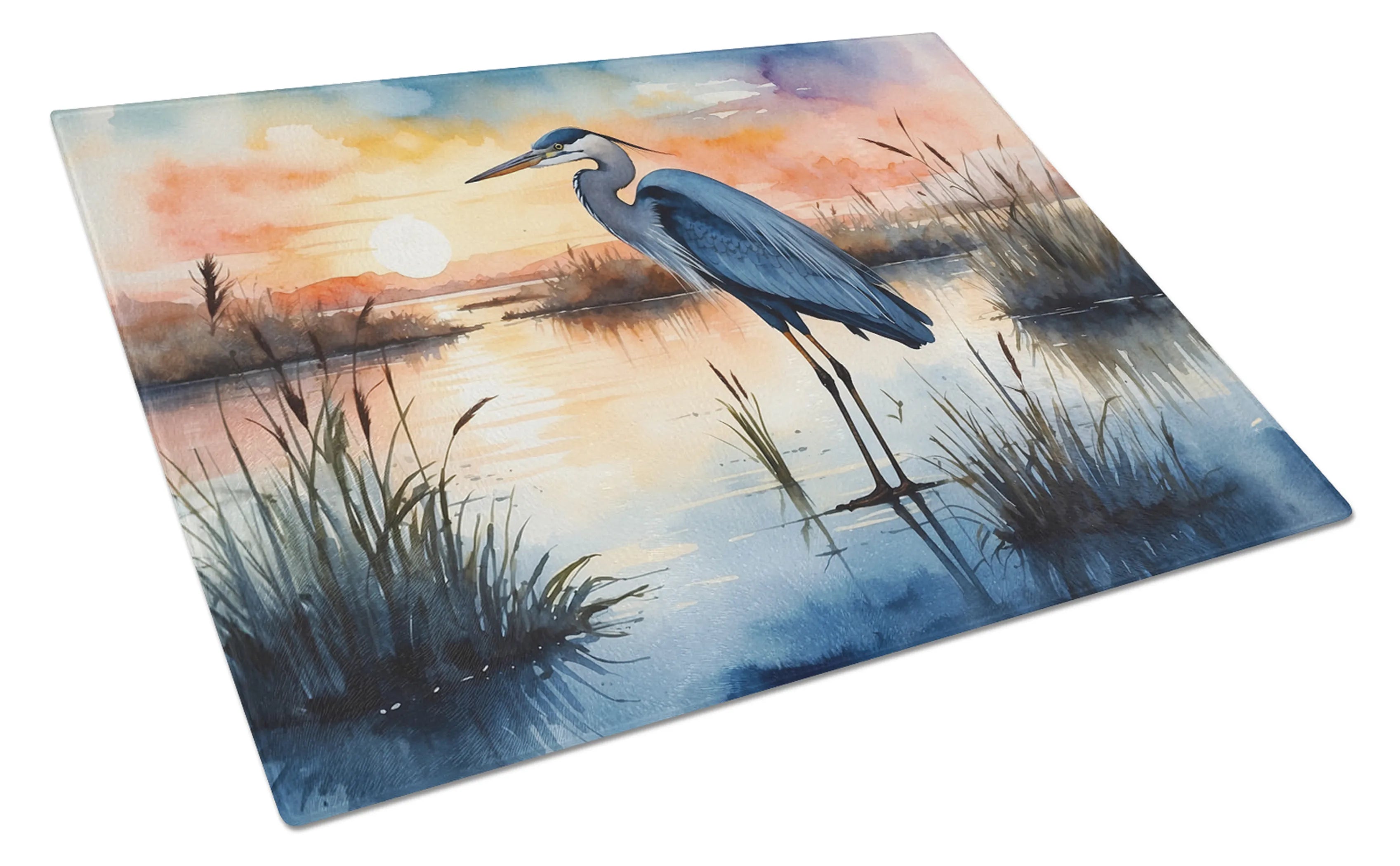 Birds, Birds, Birds Glass Cutting Board - Size: LARGE | Pack Of: 1 | Collection name: Birds, birds, birds