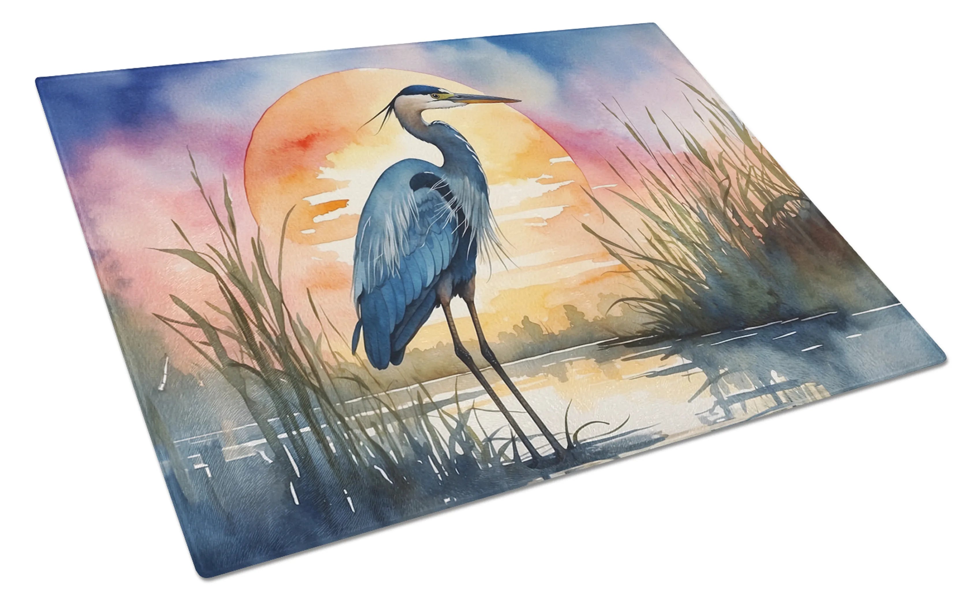 Birds, Birds, Birds Glass Cutting Board - Size: LARGE | Pack Of: 1 | Collection name: Birds, birds, birds