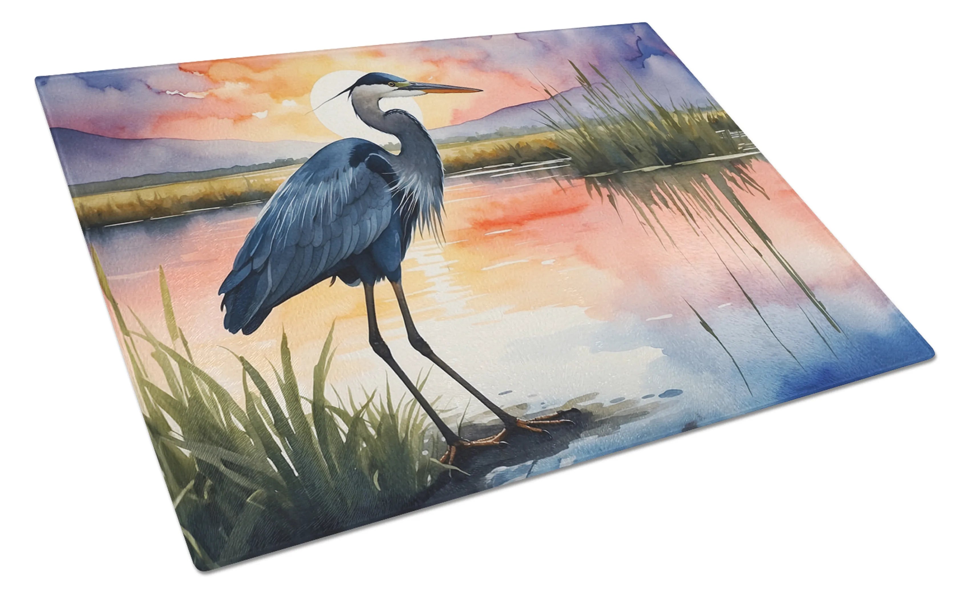 Birds, Birds, Birds Glass Cutting Board - Size: LARGE | Pack Of: 1 | Collection name: Birds, birds, birds