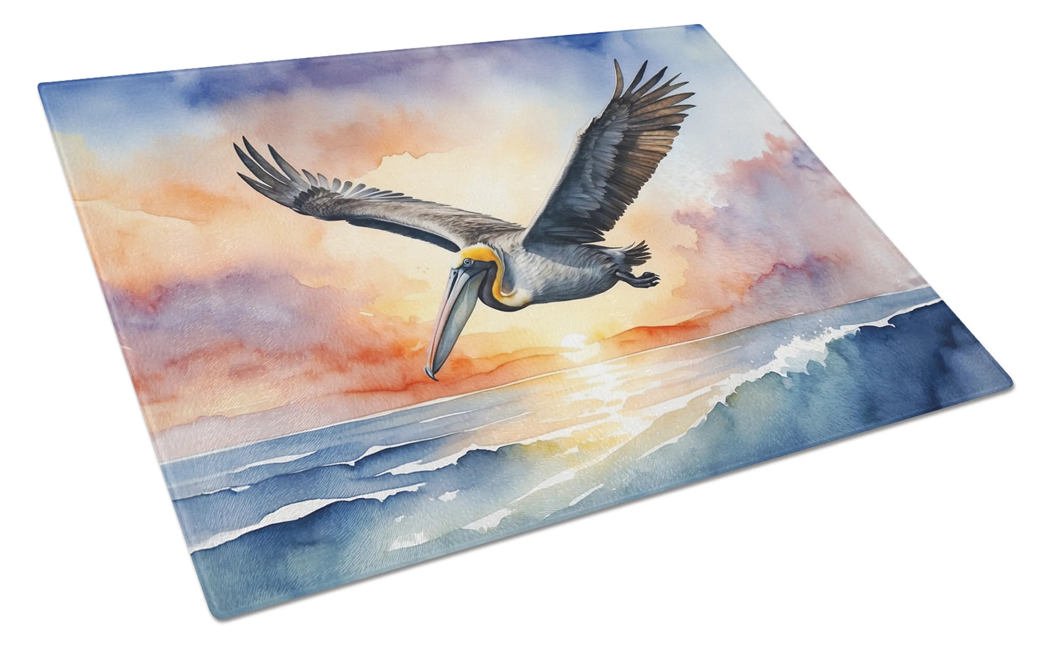 Birds, Birds, Birds Glass Cutting Board - Size: LARGE | Pack Of: 1 | Collection name: Birds, birds, birds