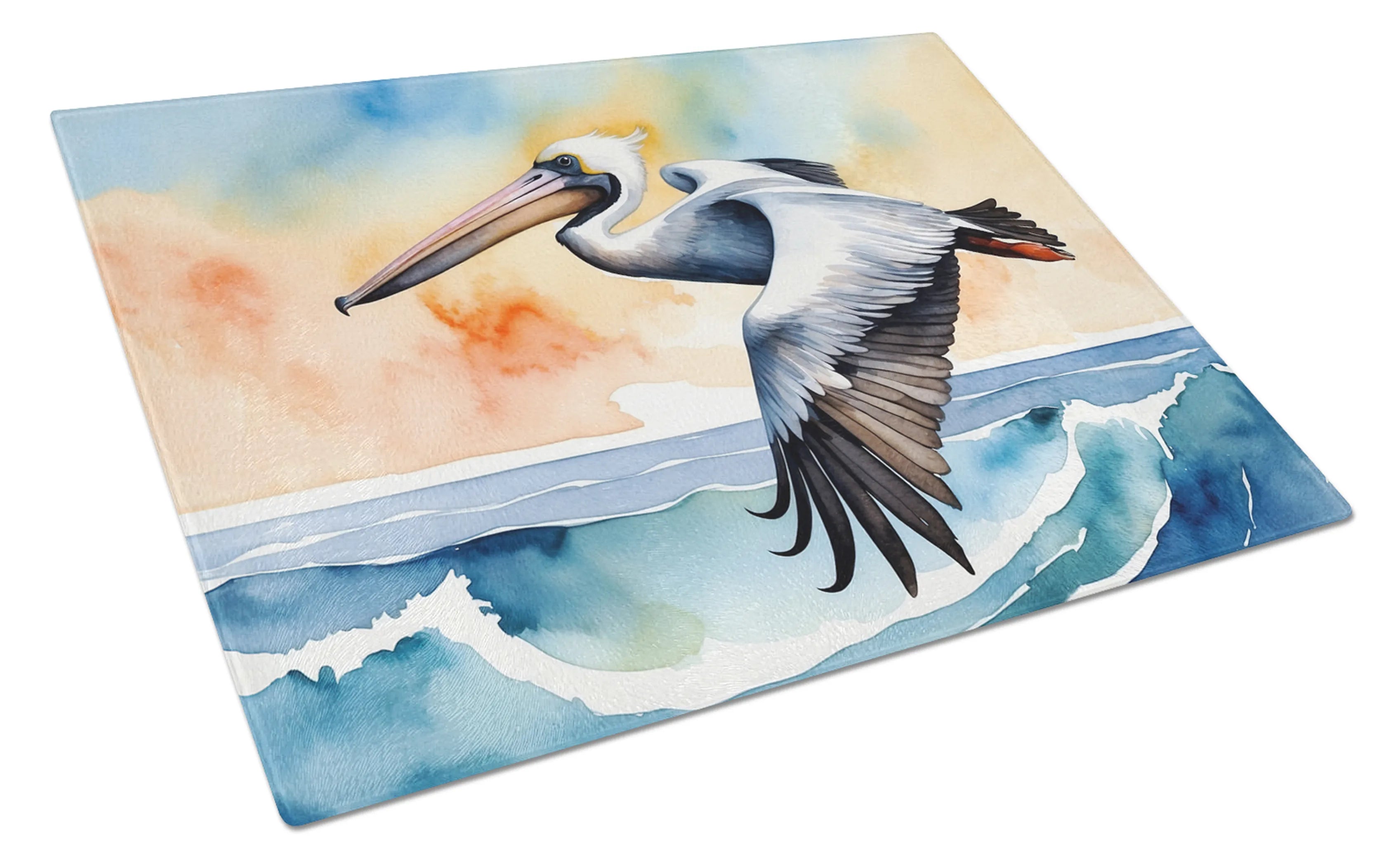 Birds, Birds, Birds Glass Cutting Board - Size: LARGE | Pack Of: 1 | Collection name: Birds, birds, birds