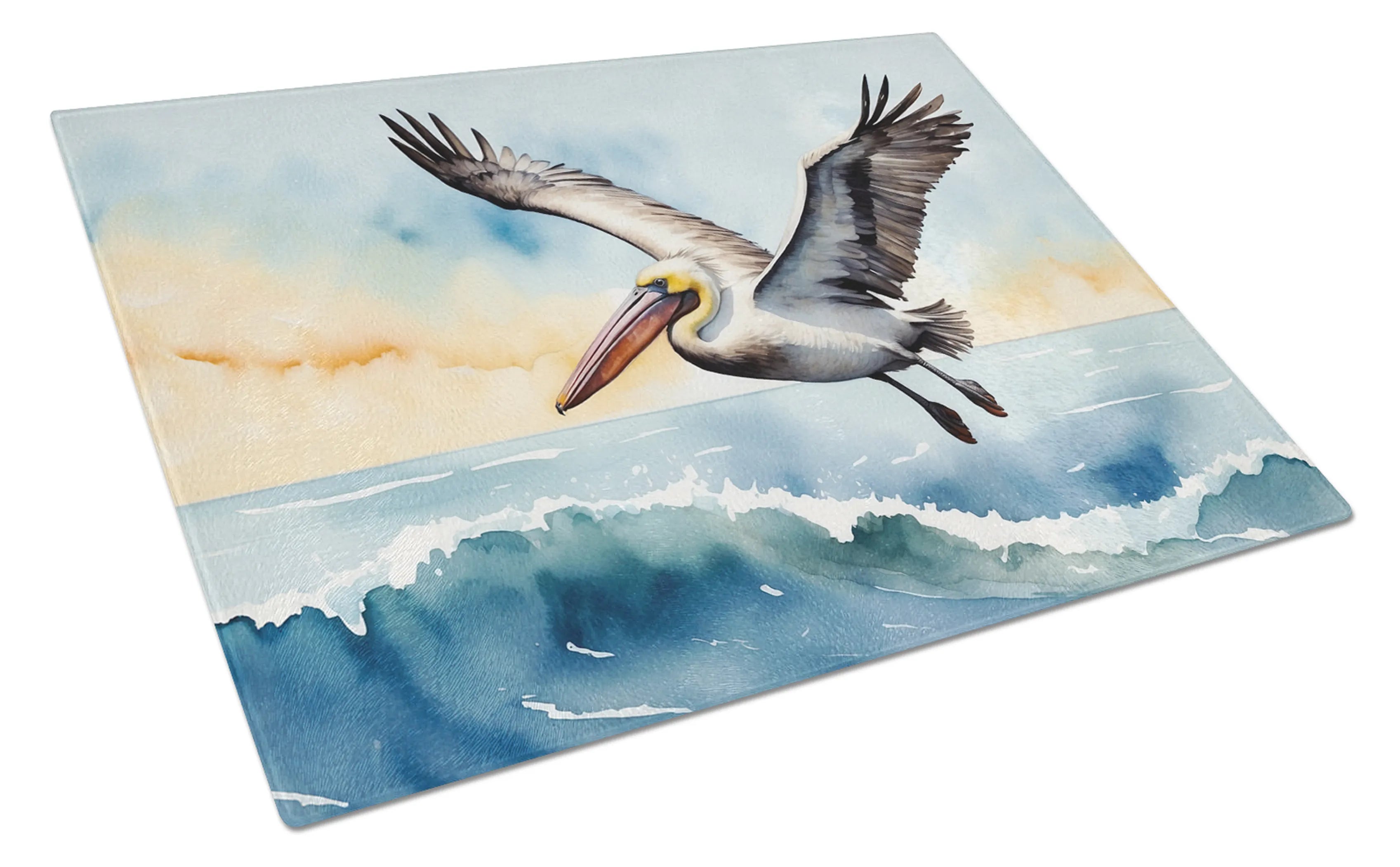 Birds, Birds, Birds Glass Cutting Board - Size: LARGE | Pack Of: 1 | Collection name: Birds, birds, birds