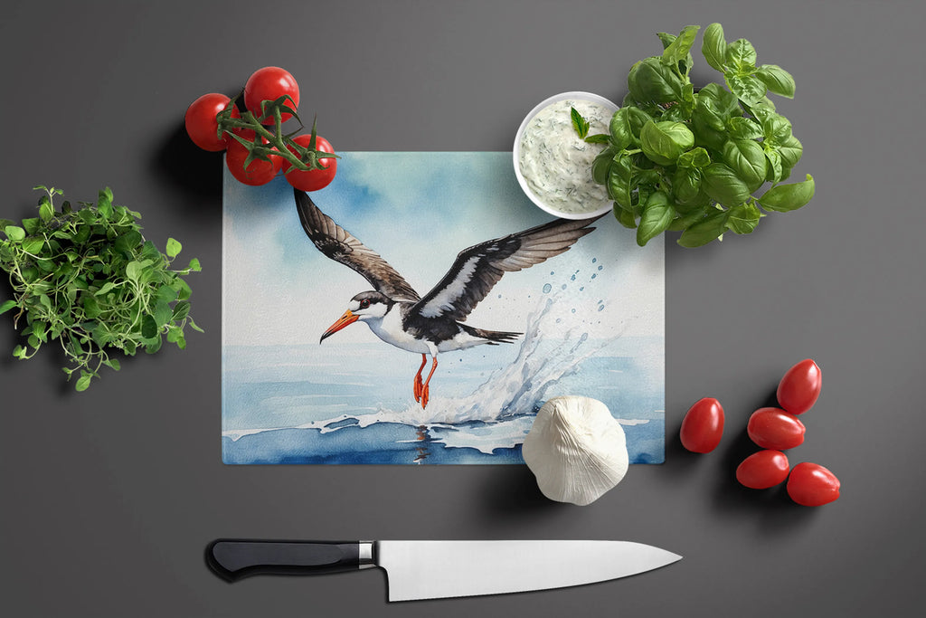 Birds, Birds, Birds Glass Cutting Board - Size: LARGE | Pack Of: 1 | Collection name: Birds, birds, birds