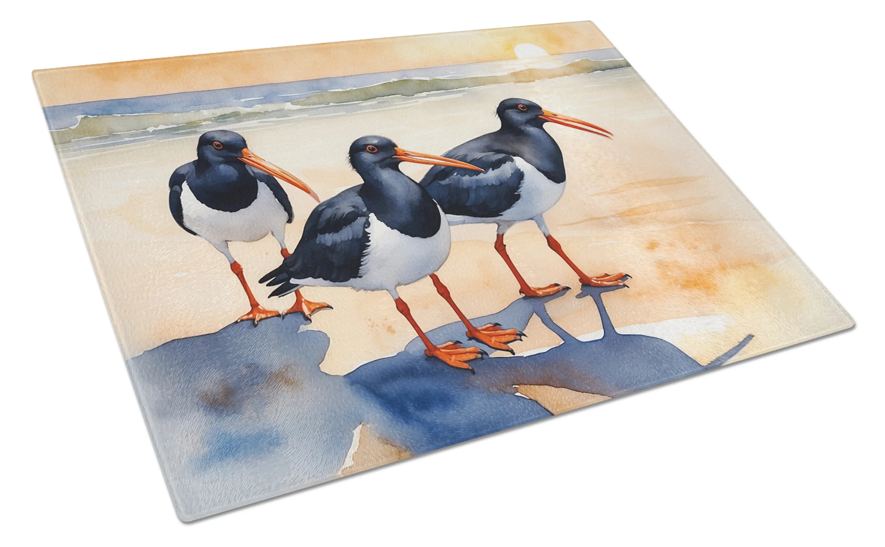 Birds, Birds, Birds Glass Cutting Board - Size: LARGE | Pack Of: 1 | Collection name: Birds, birds, birds