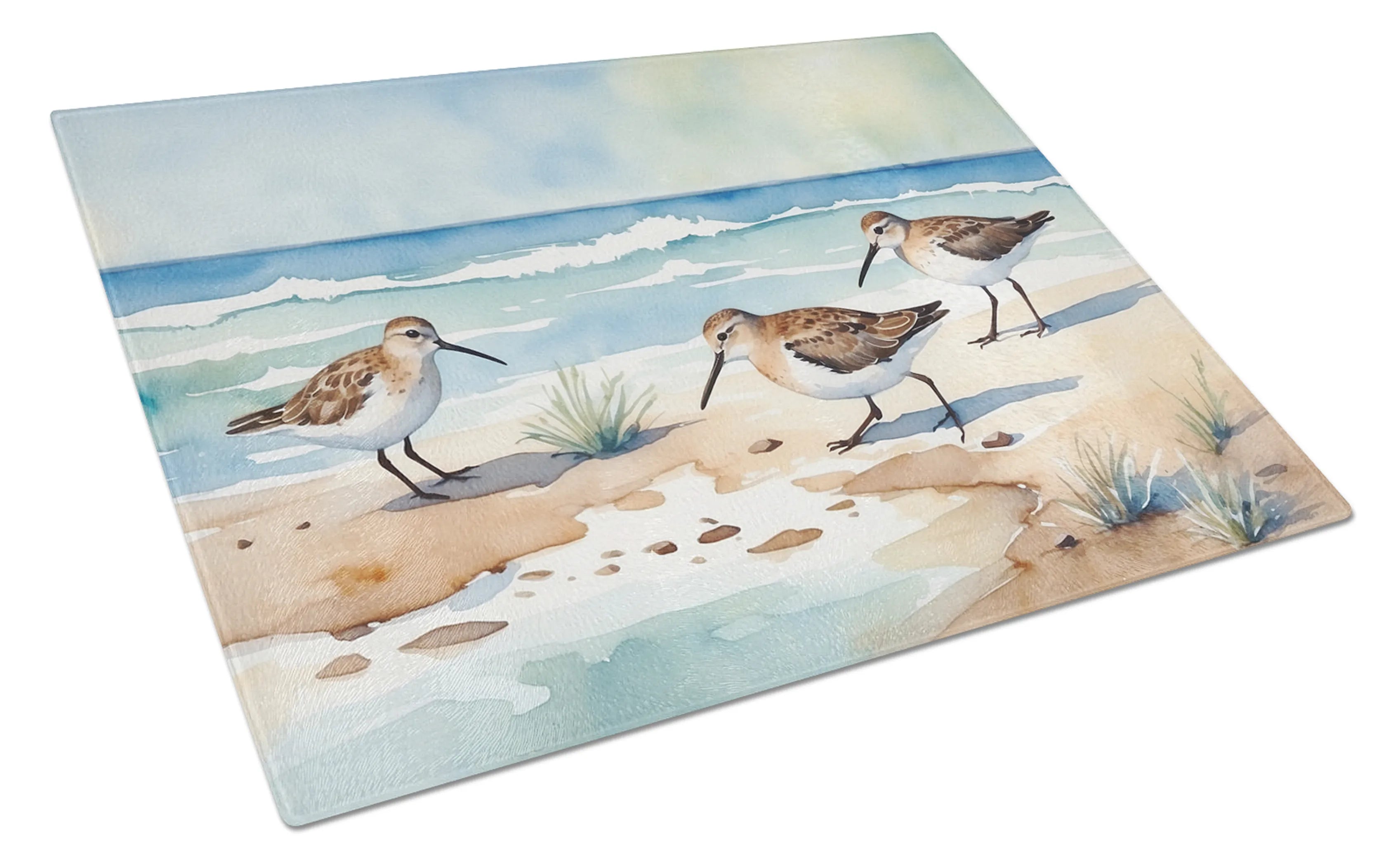 Birds, Birds, Birds Glass Cutting Board - Size: LARGE | Pack Of: 1 | Collection name: Birds, birds, birds