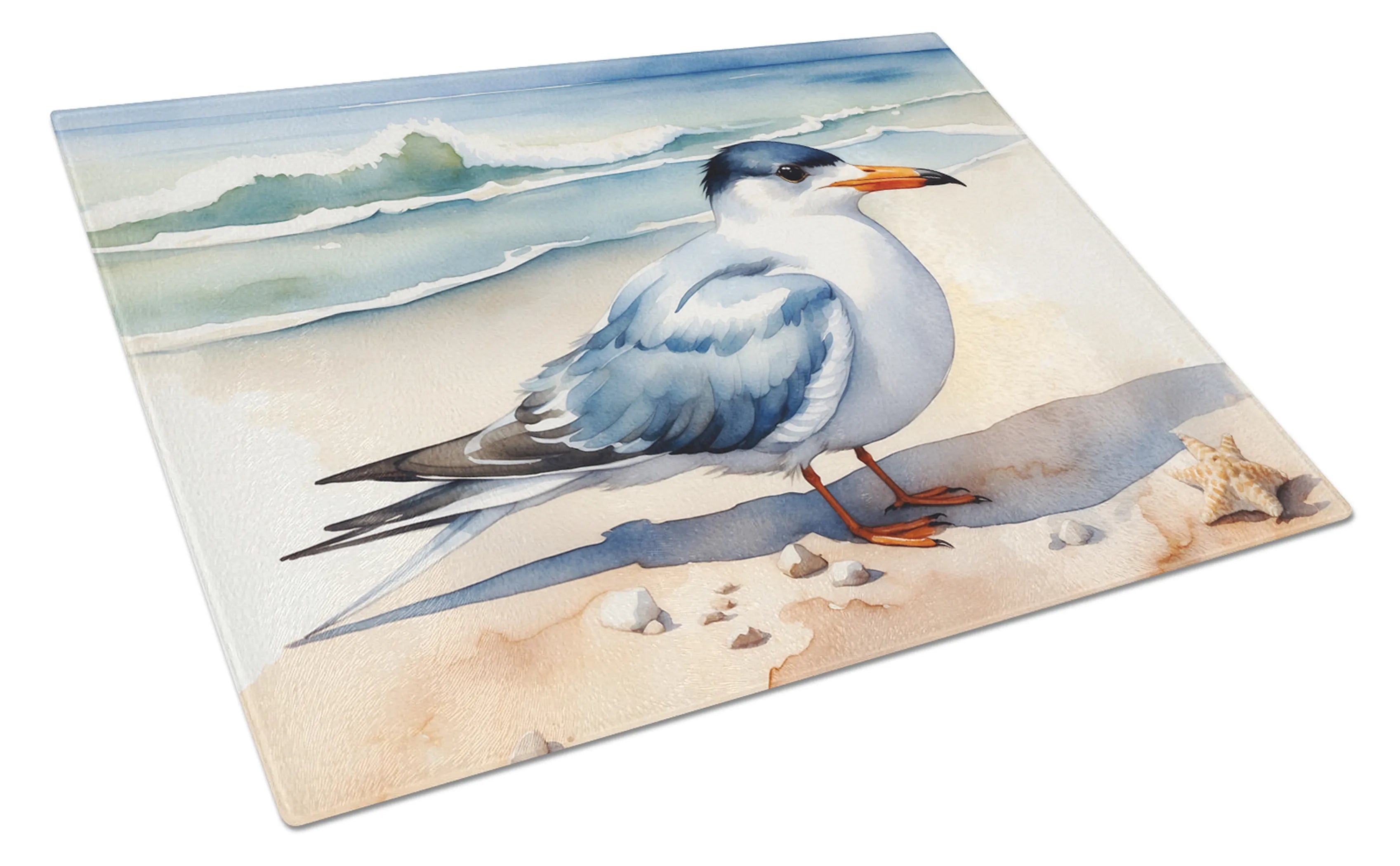 Birds, Birds, Birds Glass Cutting Board - Size: LARGE | Pack Of: 1 | Collection name: Birds, birds, birds