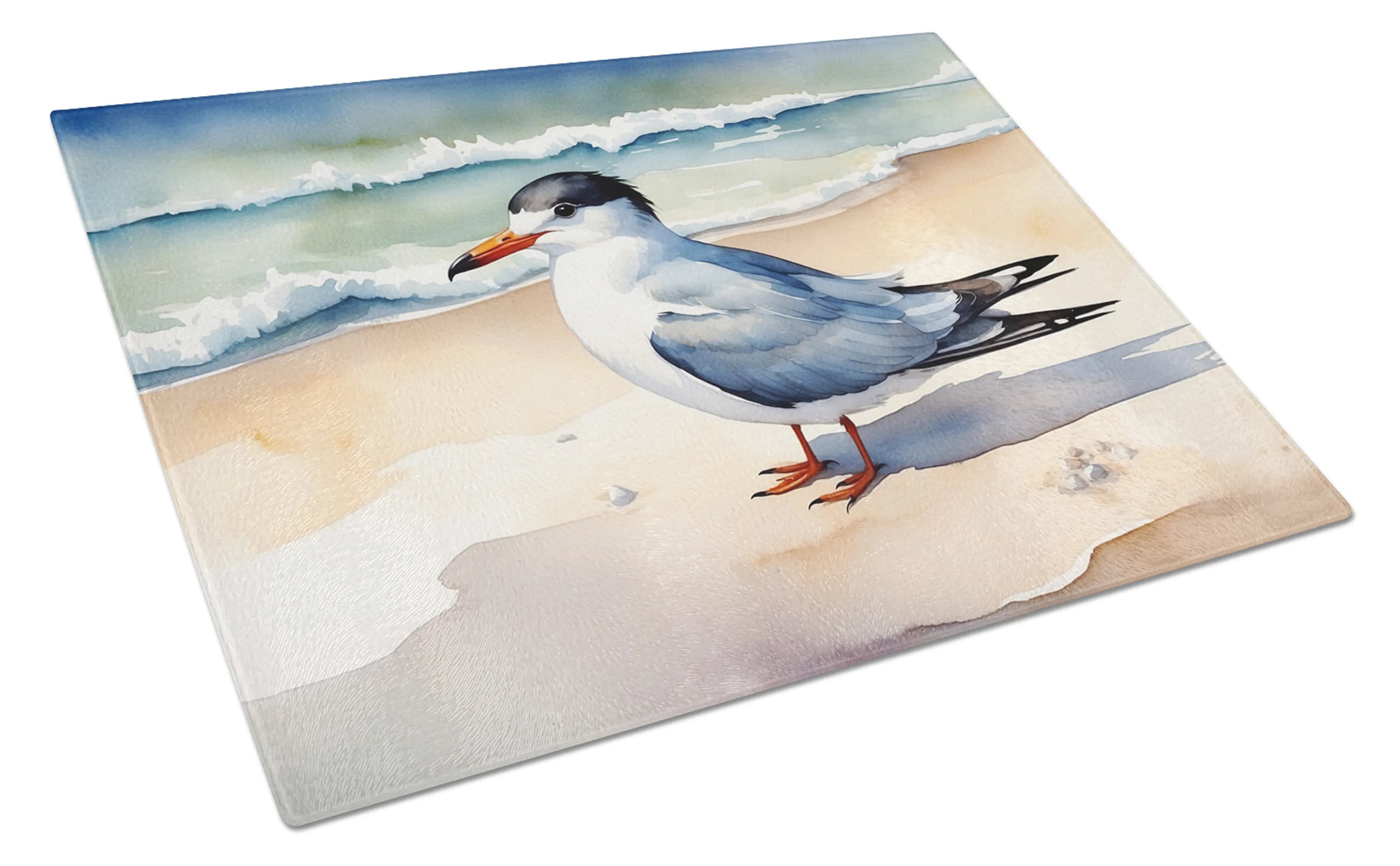 Birds, Birds, Birds Glass Cutting Board - Size: LARGE | Pack Of: 1 | Collection name: Birds, birds, birds