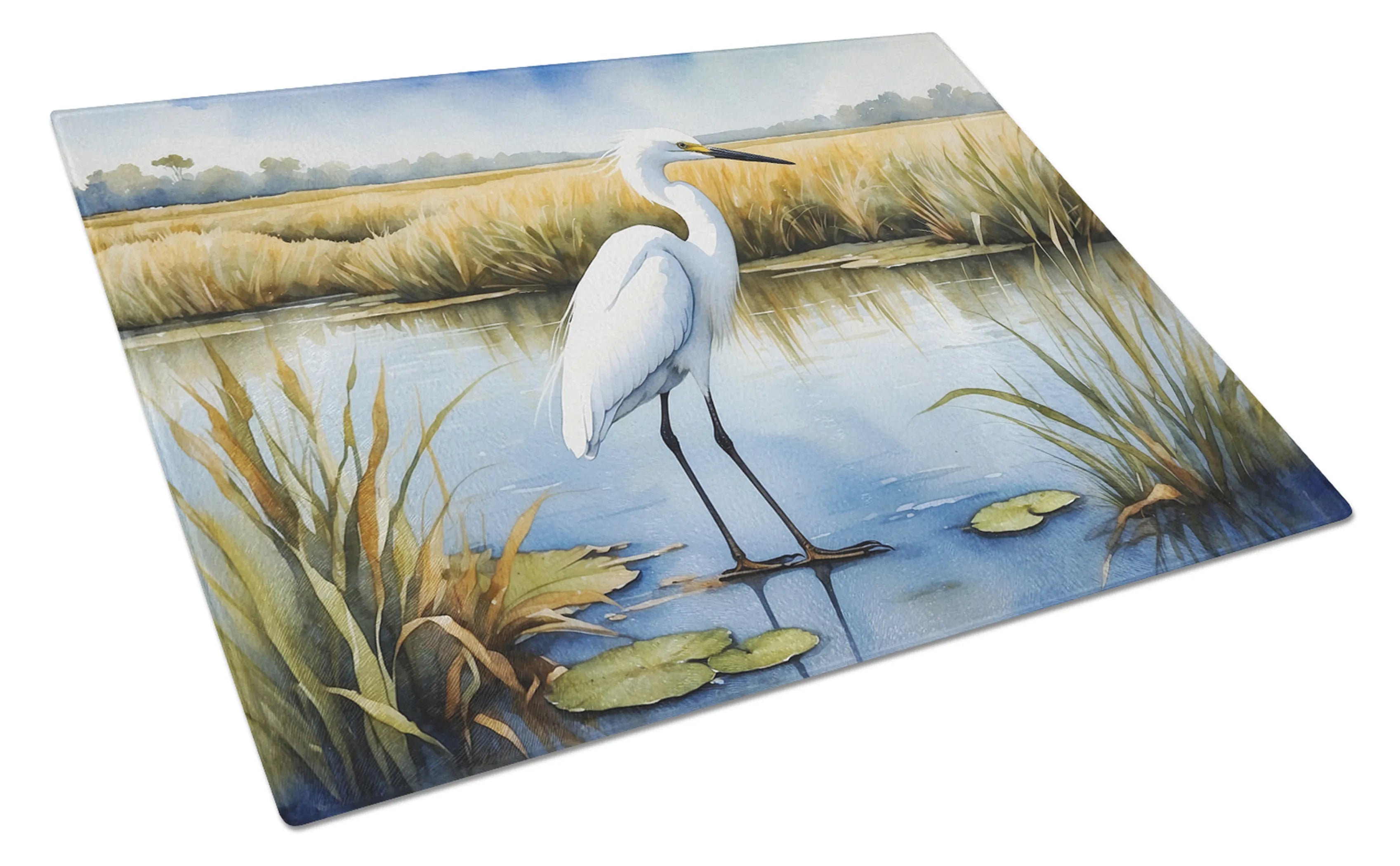 Birds, Birds, Birds Glass Cutting Board - Size: LARGE | Pack Of: 1 | Collection name: Birds, birds, birds