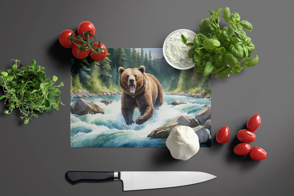 Animals Around Glass Cutting Board - Size: LARGE | Pack Of: 1 | Collection name: Animals around