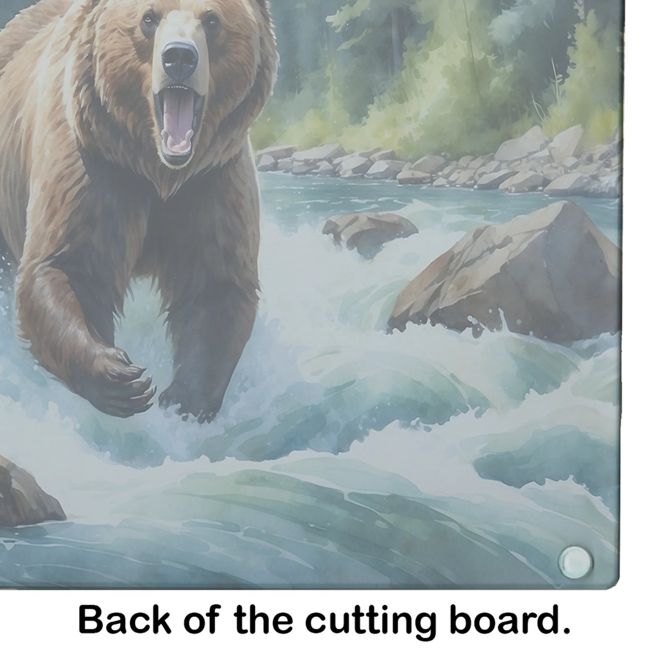 Animals Around Glass Cutting Board - Size: LARGE | Pack Of: 1 | Collection name: Animals around