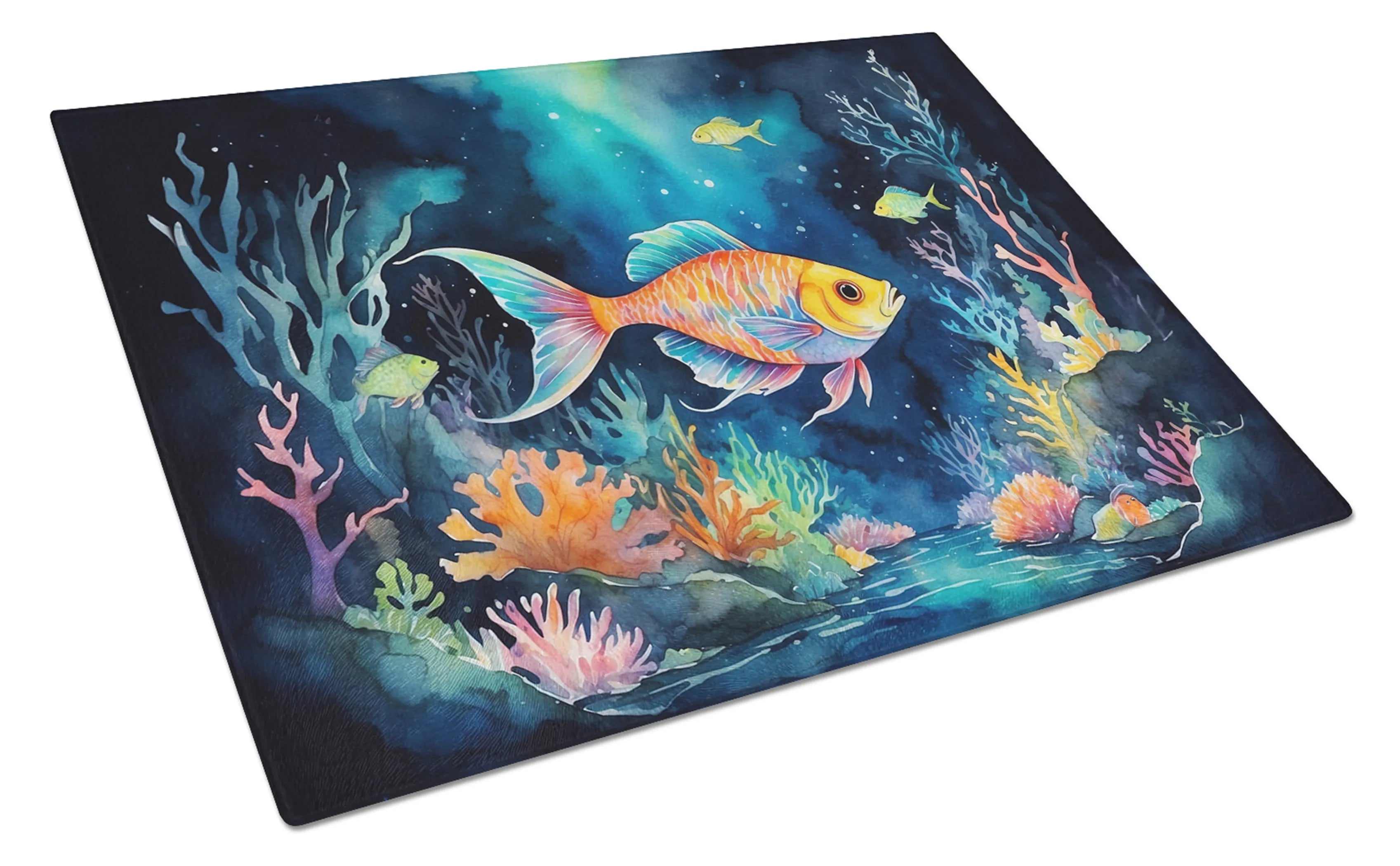 Animals Around Glass Cutting Board - Size: LARGE | Pack Of: 1 | Collection name: Animals around
