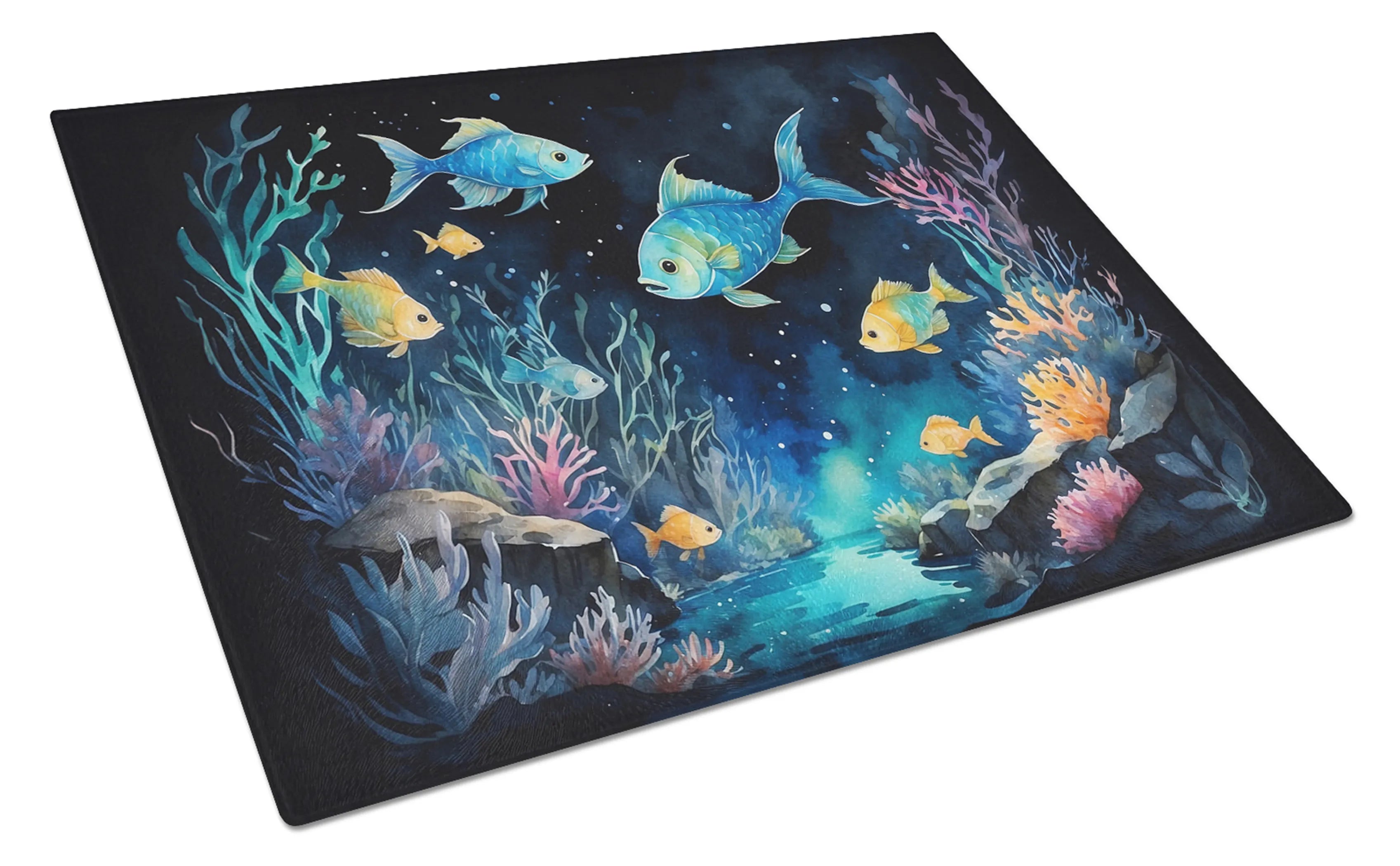 Animals Around Glass Cutting Board - Size: LARGE | Pack Of: 1 | Collection name: Animals around