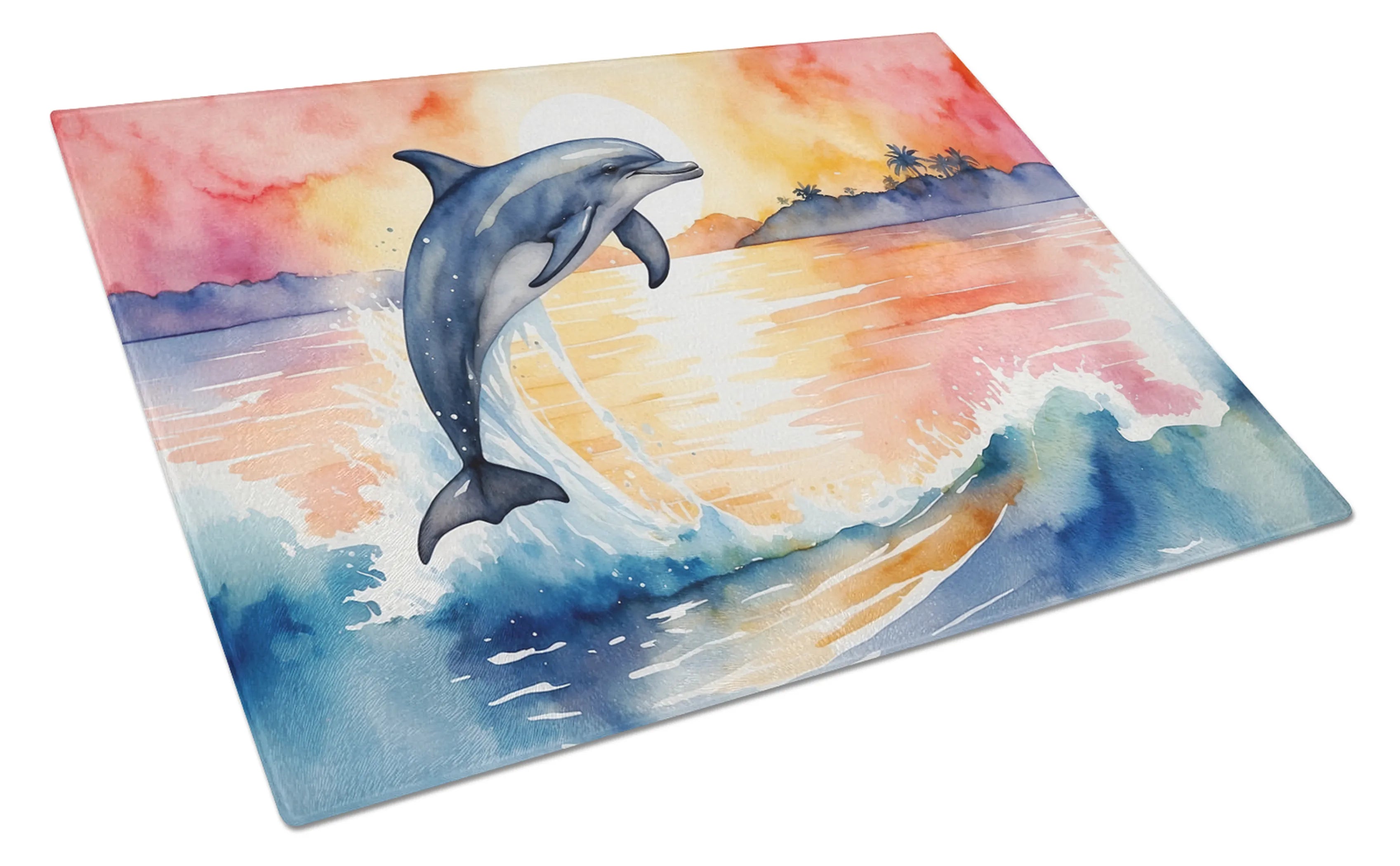 Animals Around Glass Cutting Board - Size: LARGE | Pack Of: 1 | Collection name: Animals around