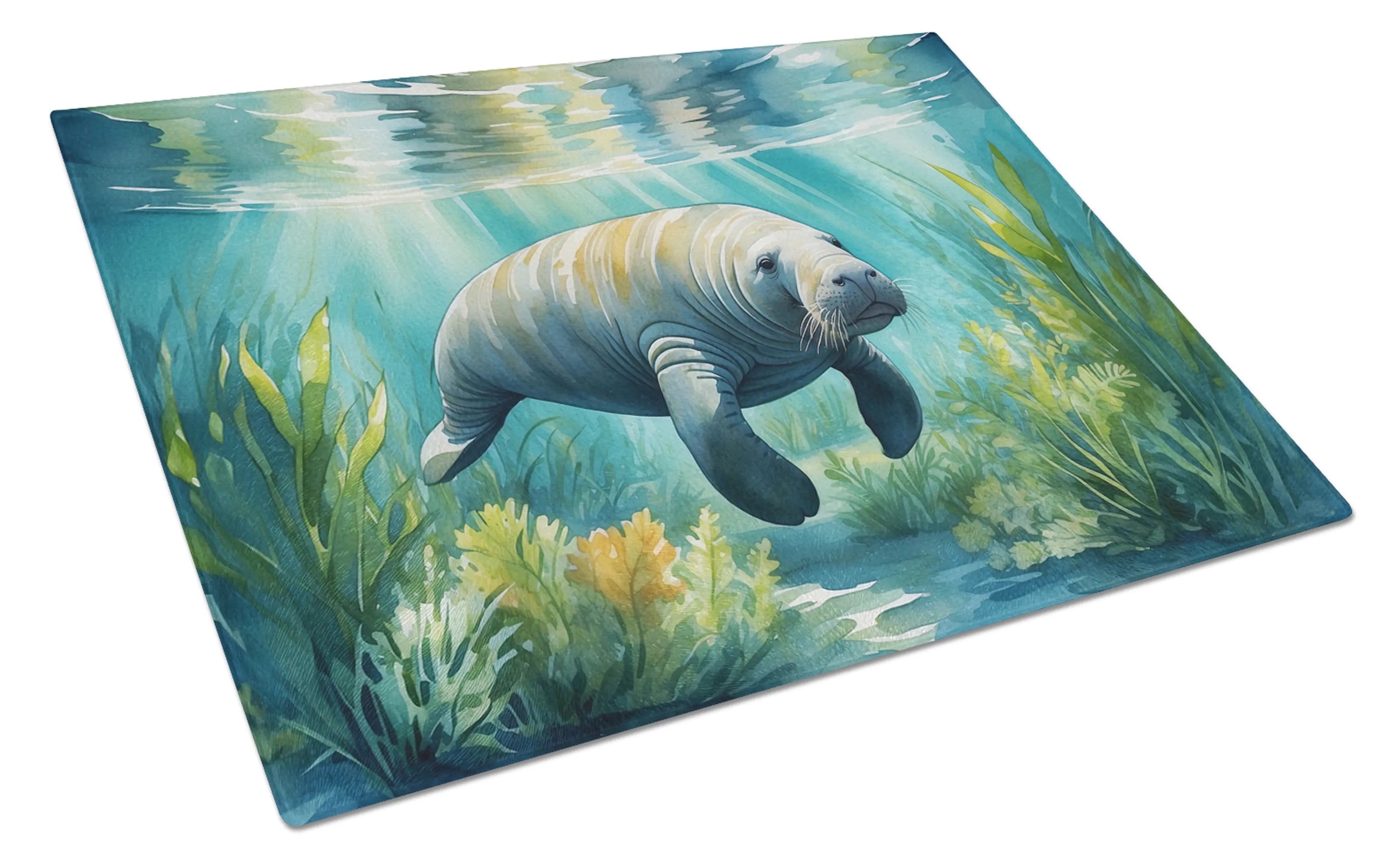 Animals Around Glass Cutting Board - Size: LARGE | Pack Of: 1 | Collection name: Animals around