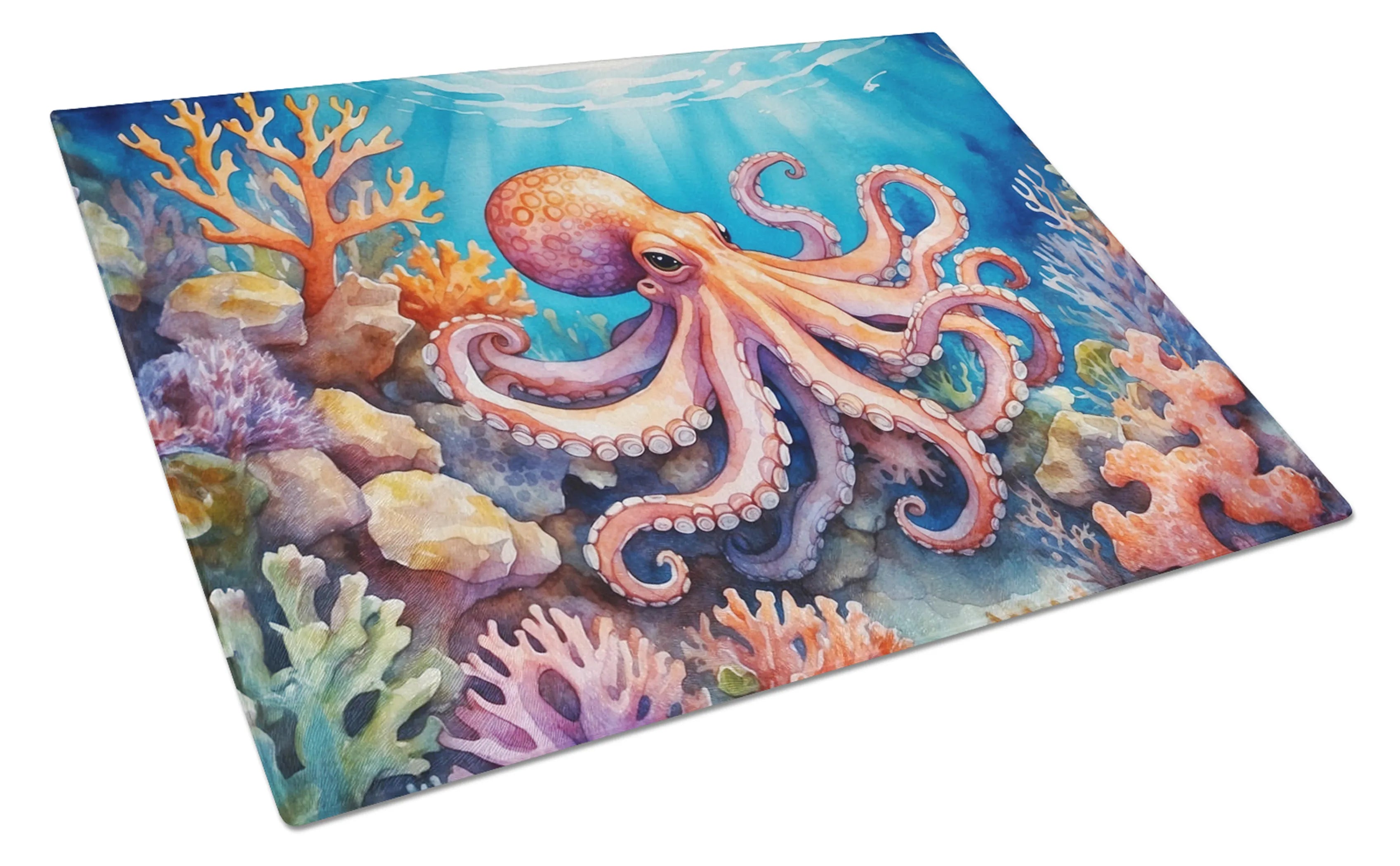 Animals Around Glass Cutting Board - Size: LARGE | Pack Of: 1 | Collection name: Animals around