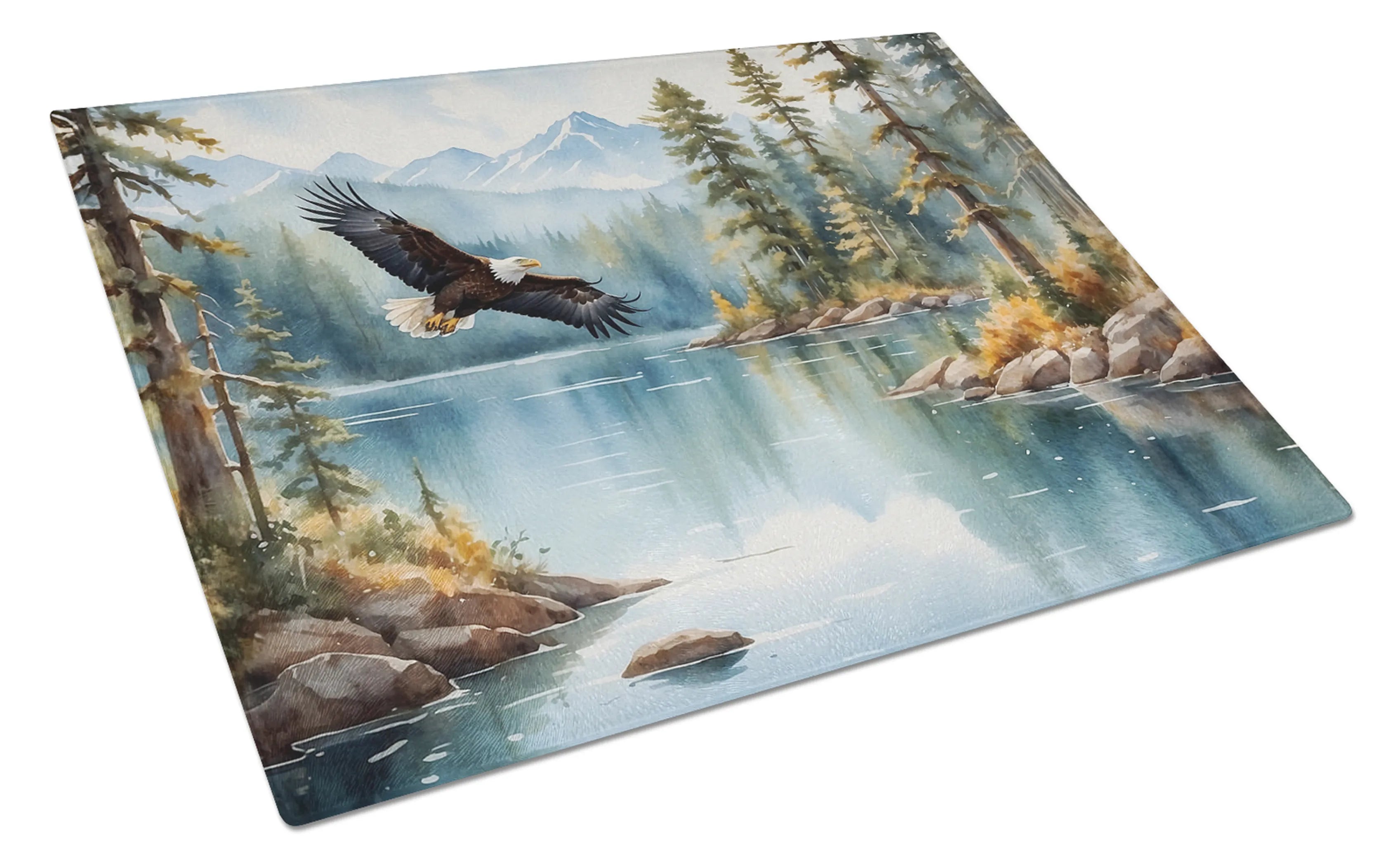 Animals Around Glass Cutting Board - Size: LARGE | Pack Of: 1 | Collection name: Animals around