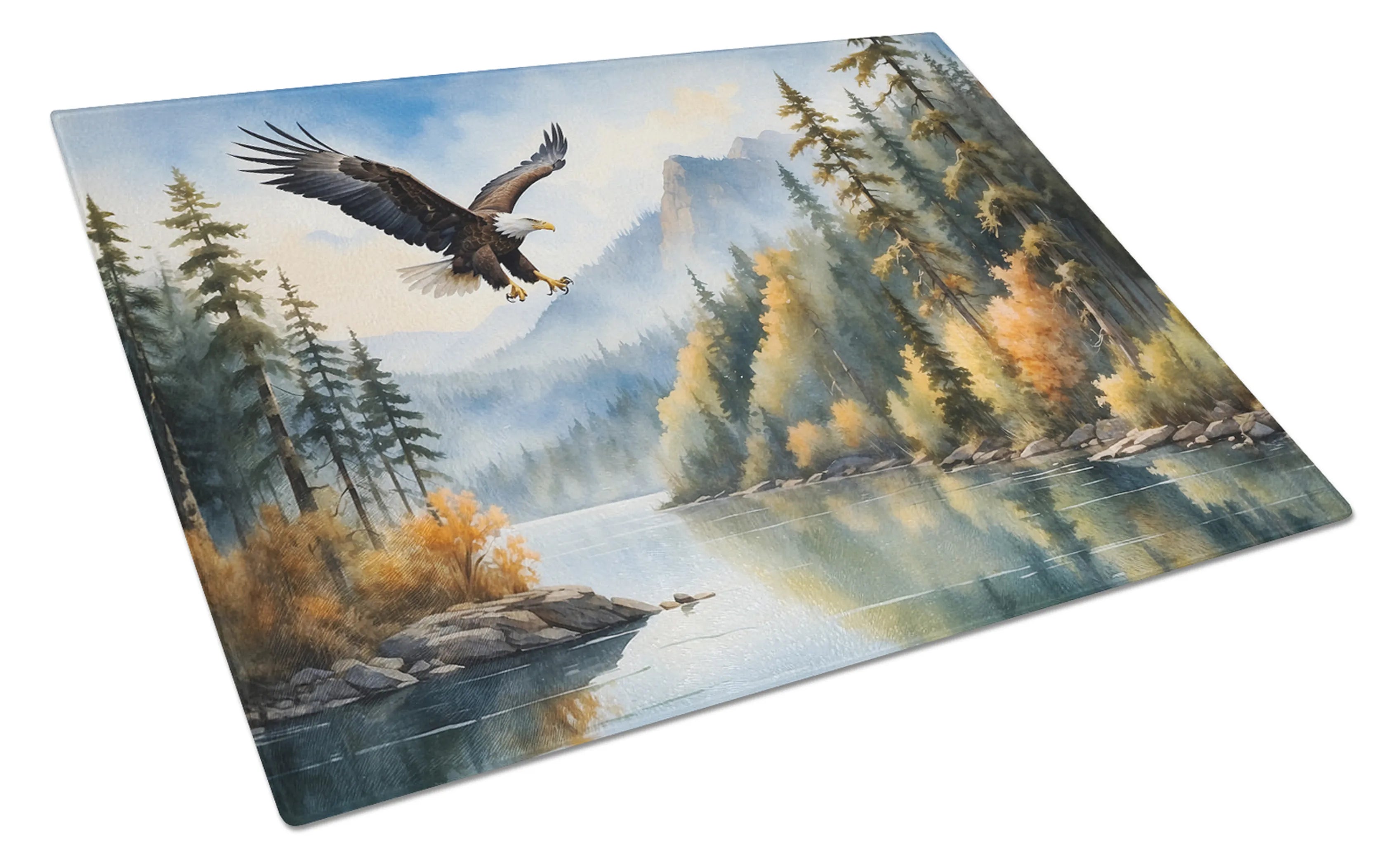 Animals Around Glass Cutting Board - Size: LARGE | Pack Of: 1 | Collection name: Animals around
