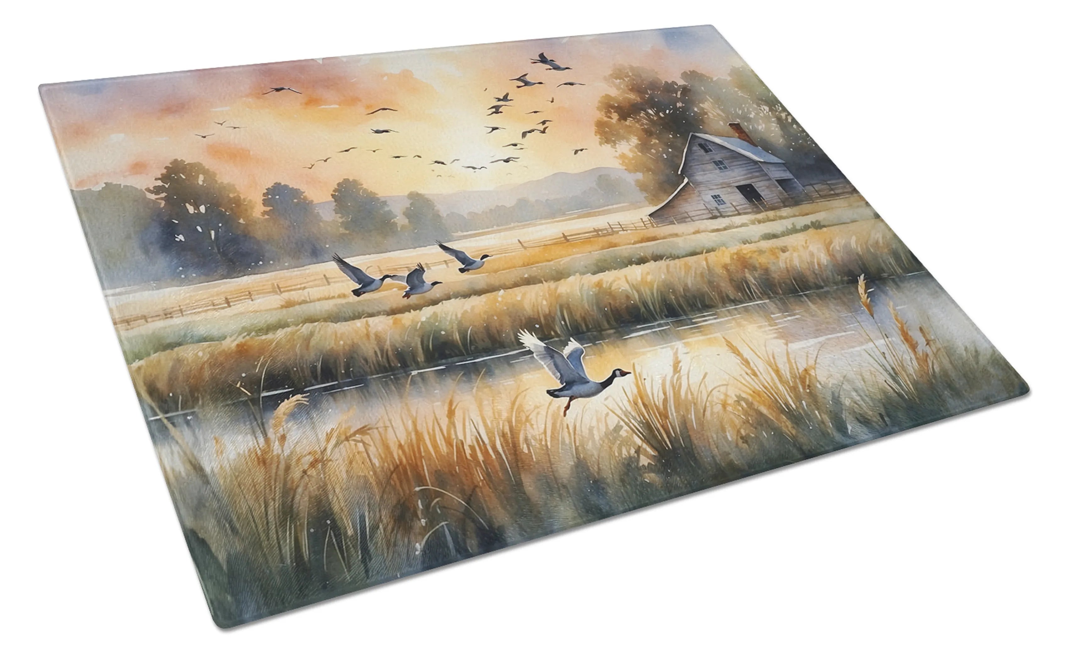 Animals Around Glass Cutting Board - Size: LARGE | Pack Of: 1 | Collection name: Animals around