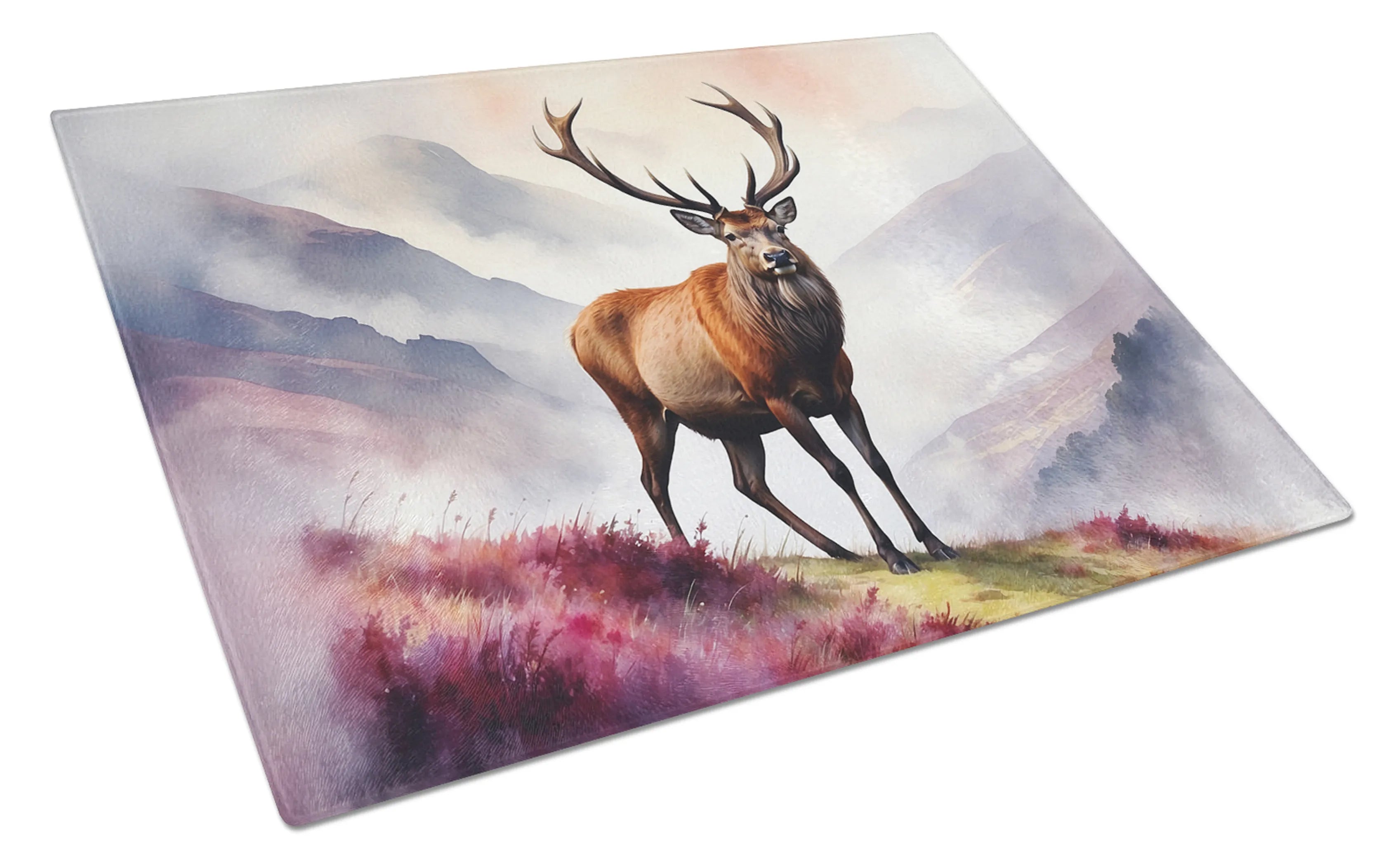 Animals Around Glass Cutting Board - Size: LARGE | Pack Of: 1 | Collection name: Animals around