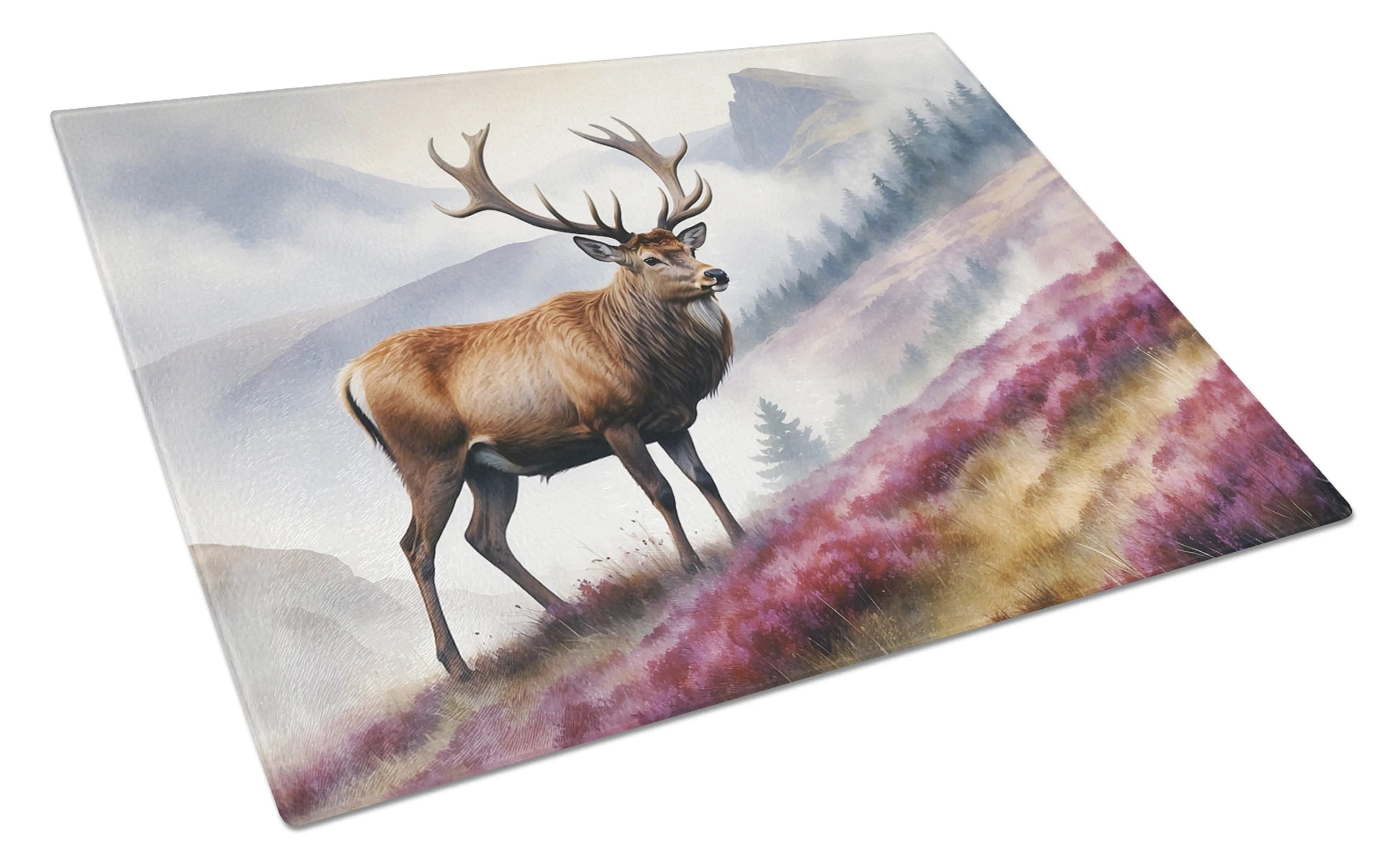 Animals Around Glass Cutting Board - Size: LARGE | Pack Of: 1 | Collection name: Animals around
