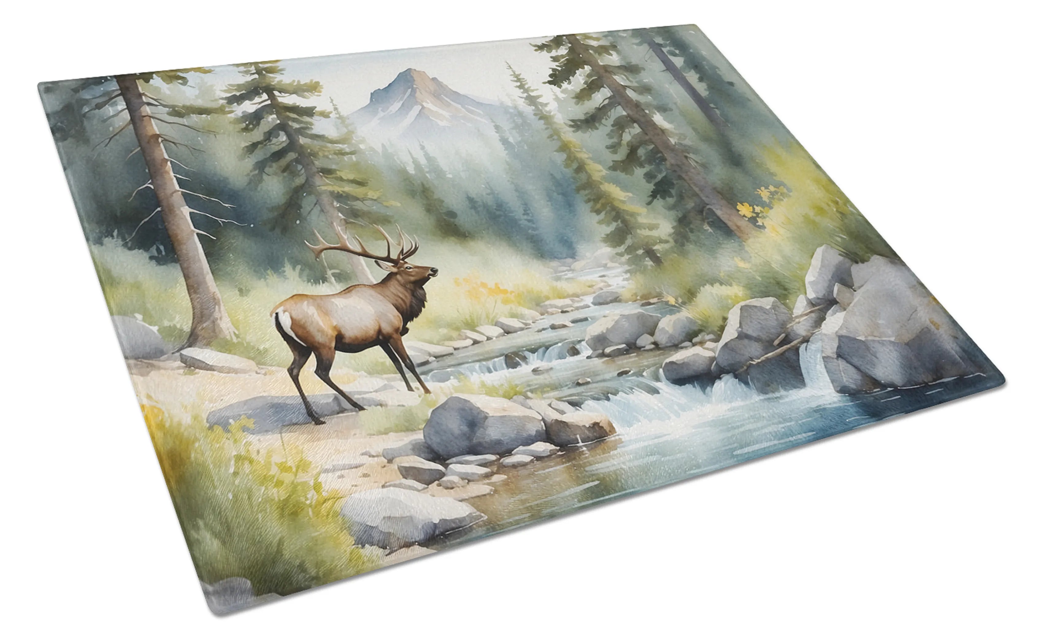 Animals Around Glass Cutting Board - Size: LARGE | Pack Of: 1 | Collection name: Animals around